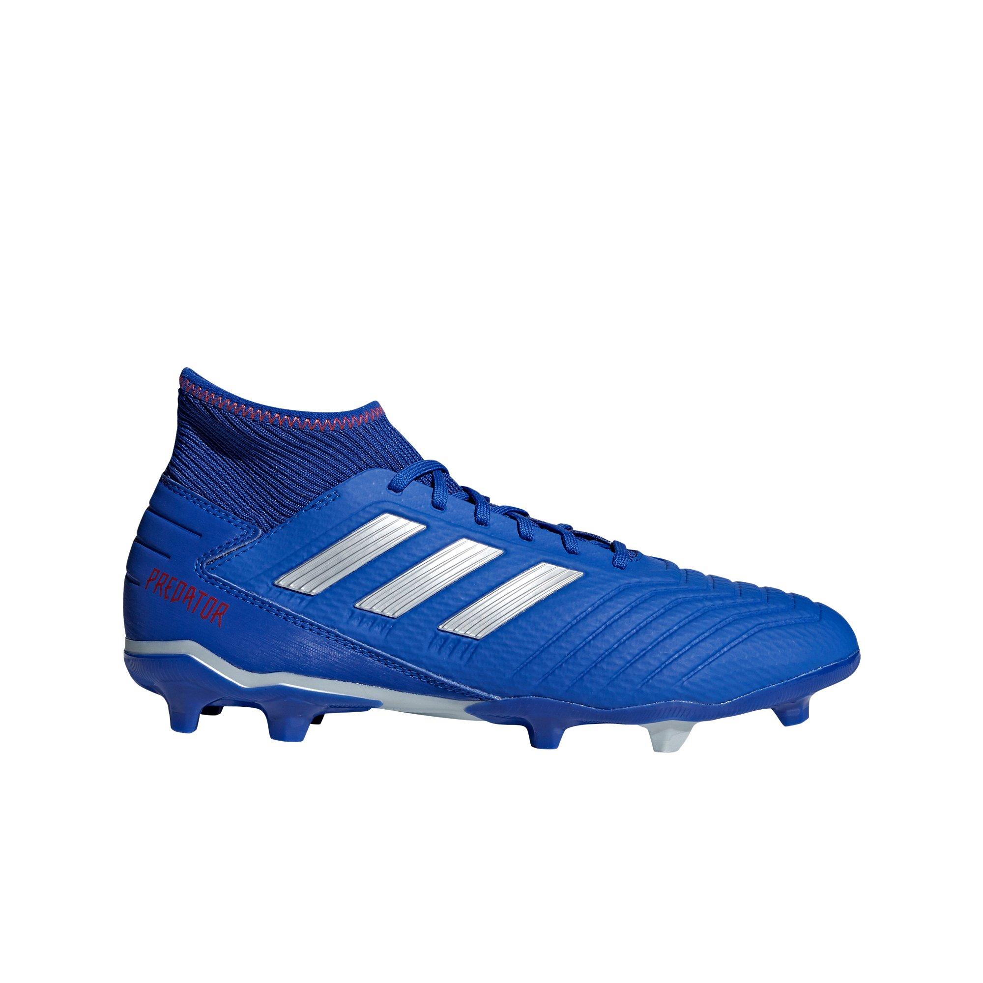 adidas blue soccer boots