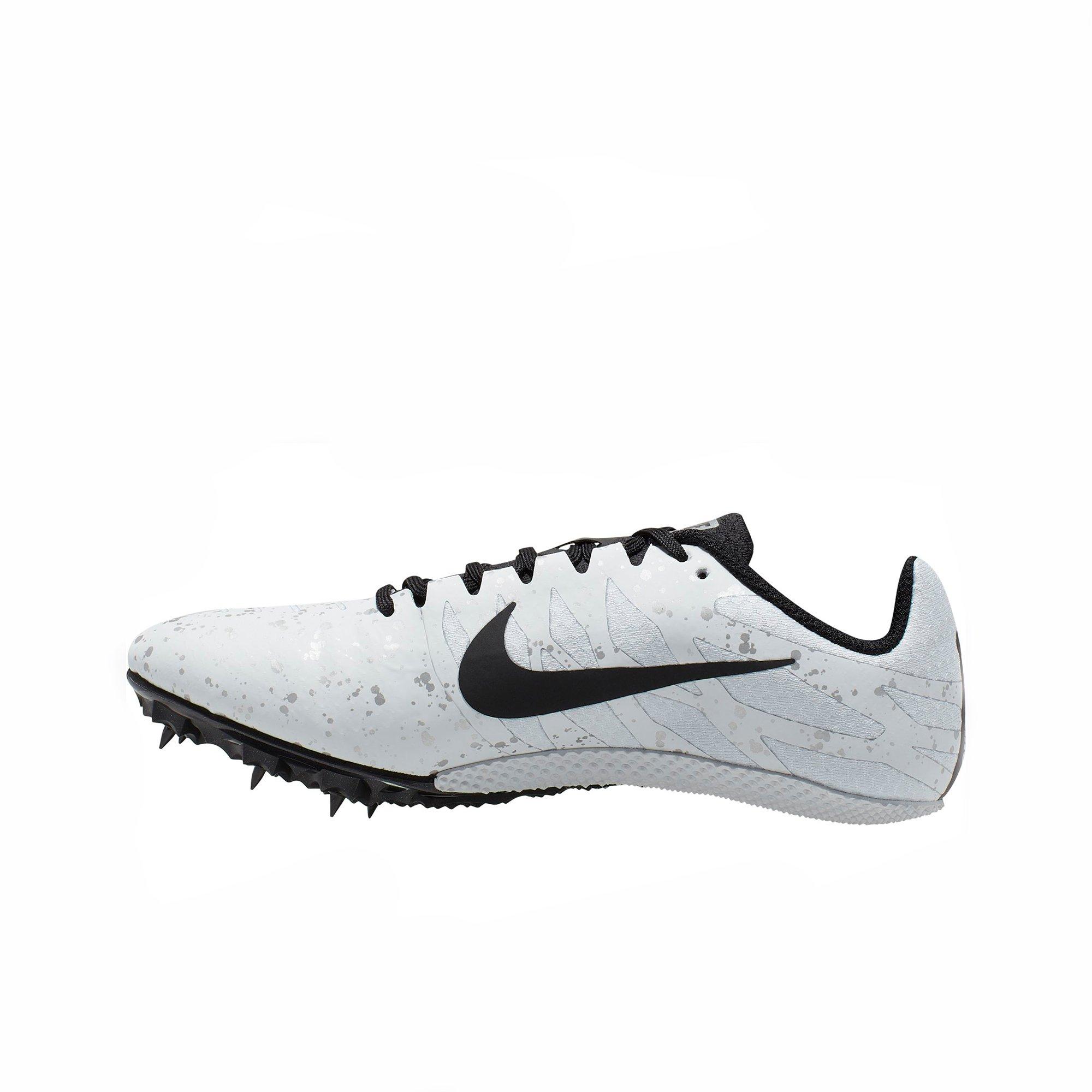 white track spikes nike