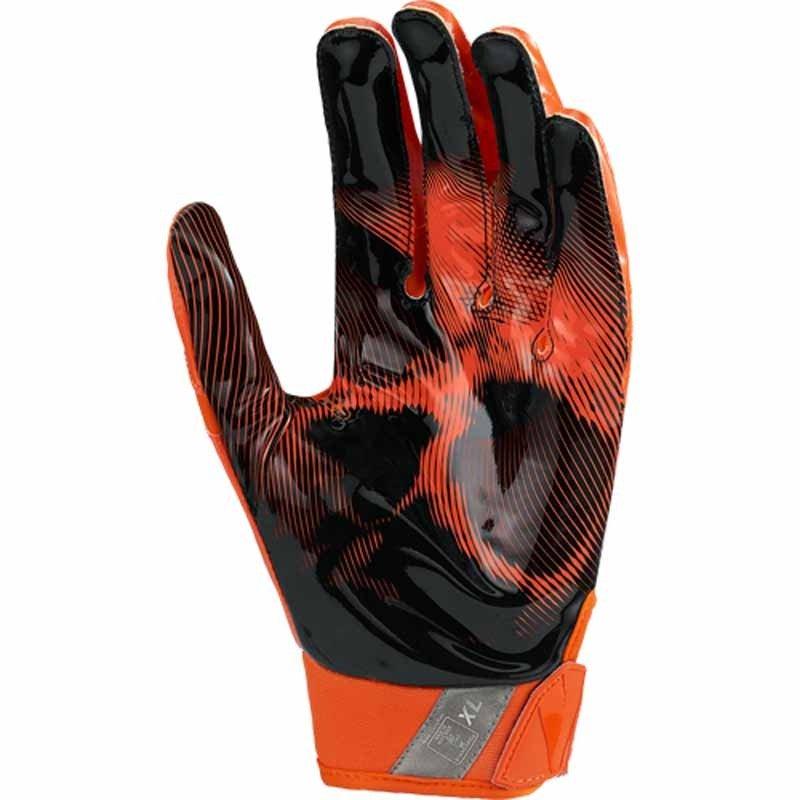 nike orange football gloves