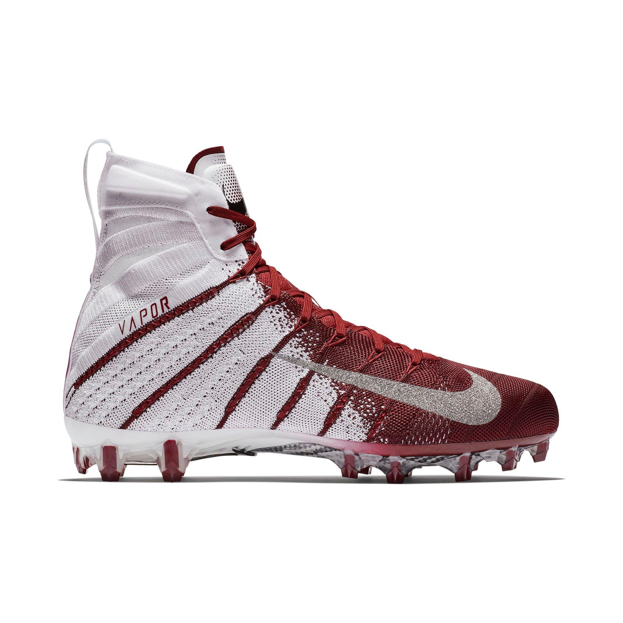 nike maroon football cleats