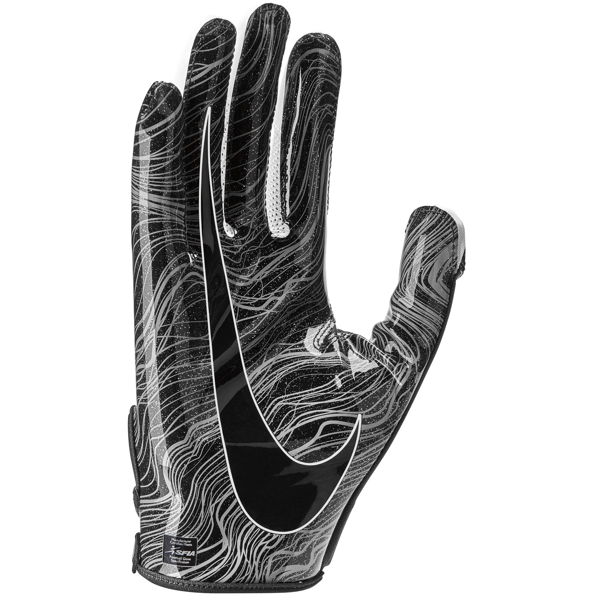 all black nike football gloves