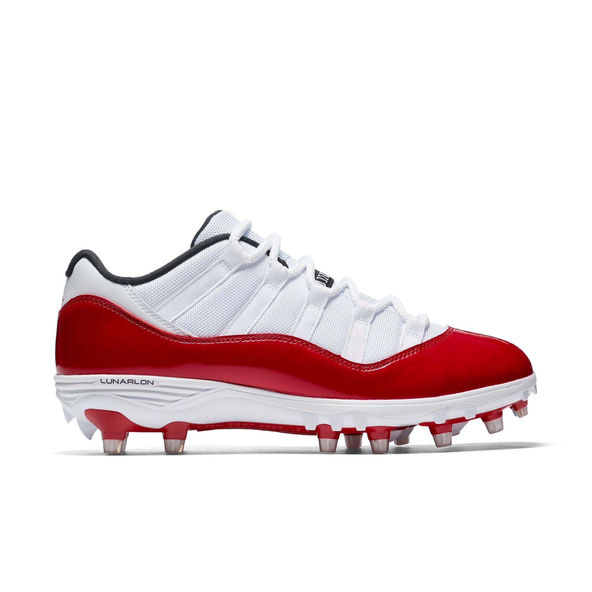 red and white cleats football