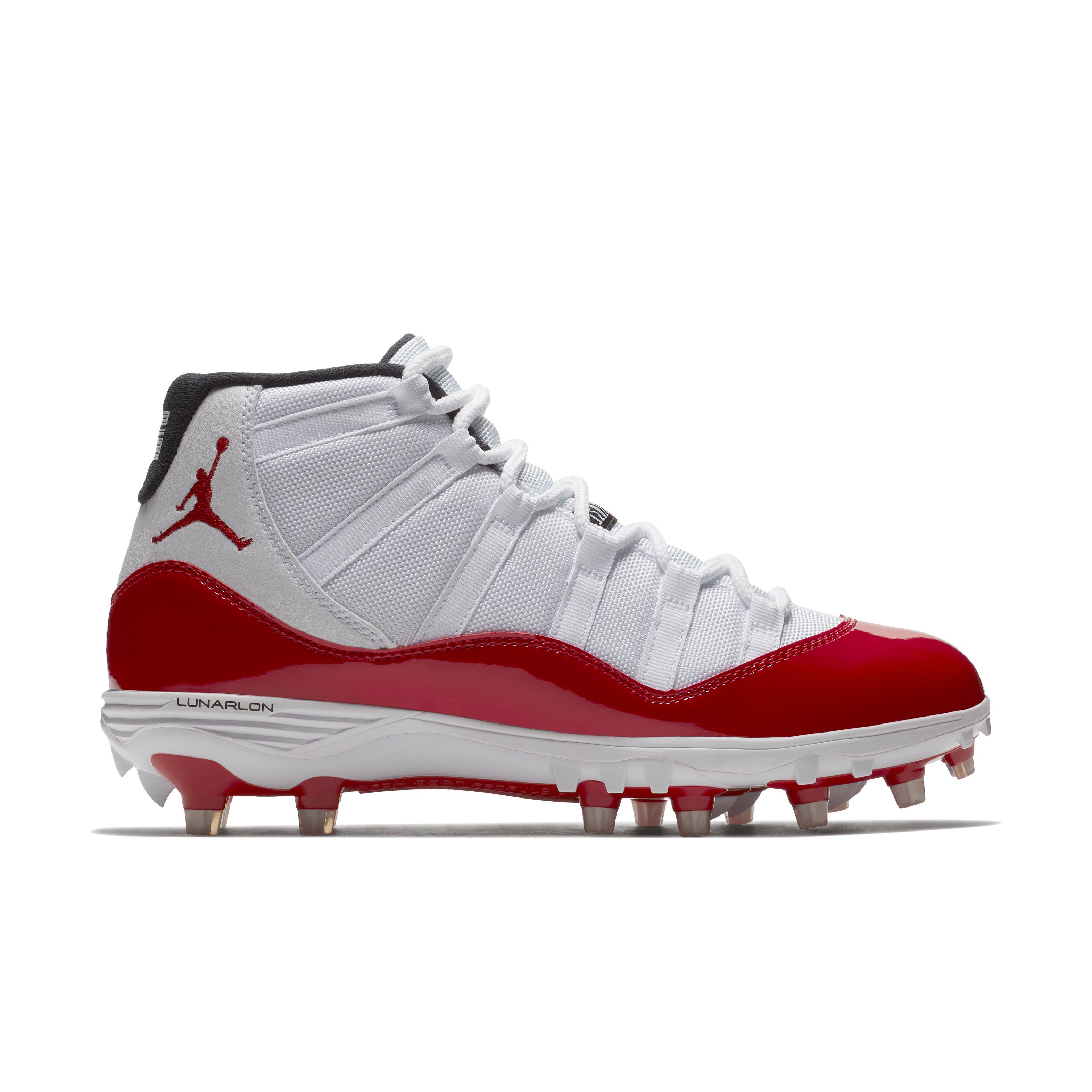 red jordan football cleats