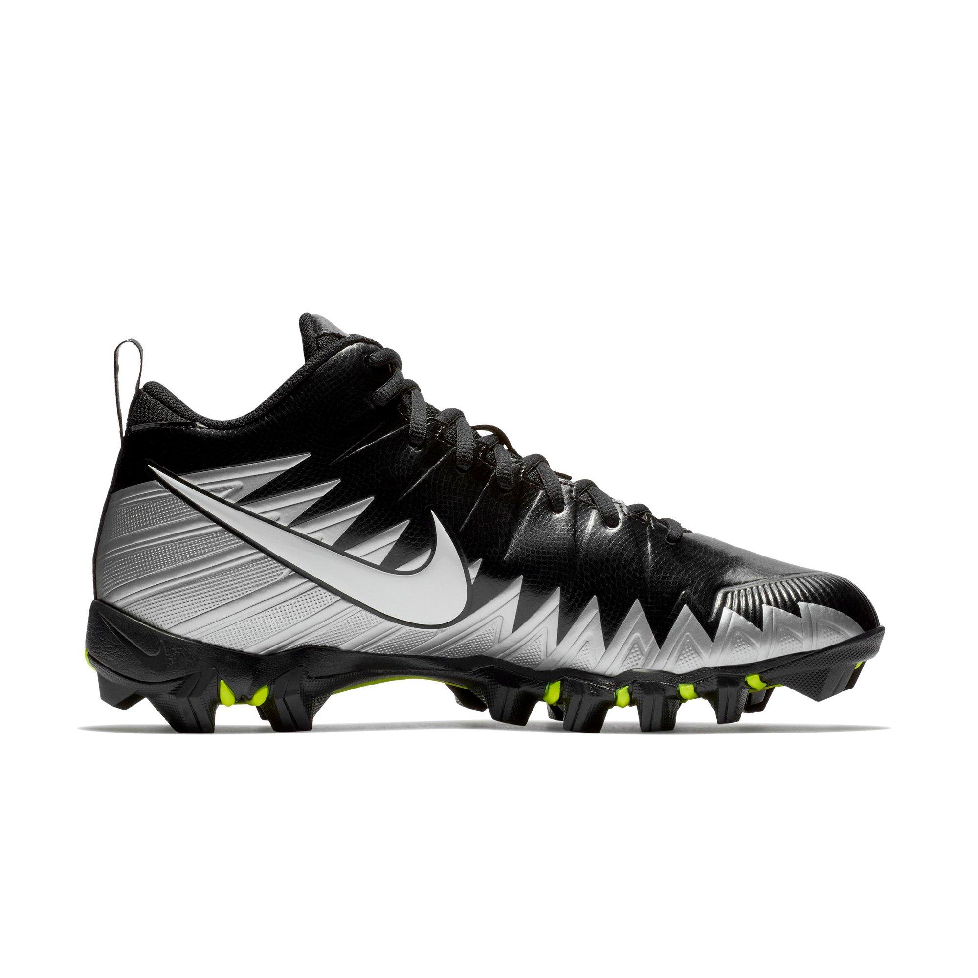 alpha menace 2 shark wide width mens football cleat