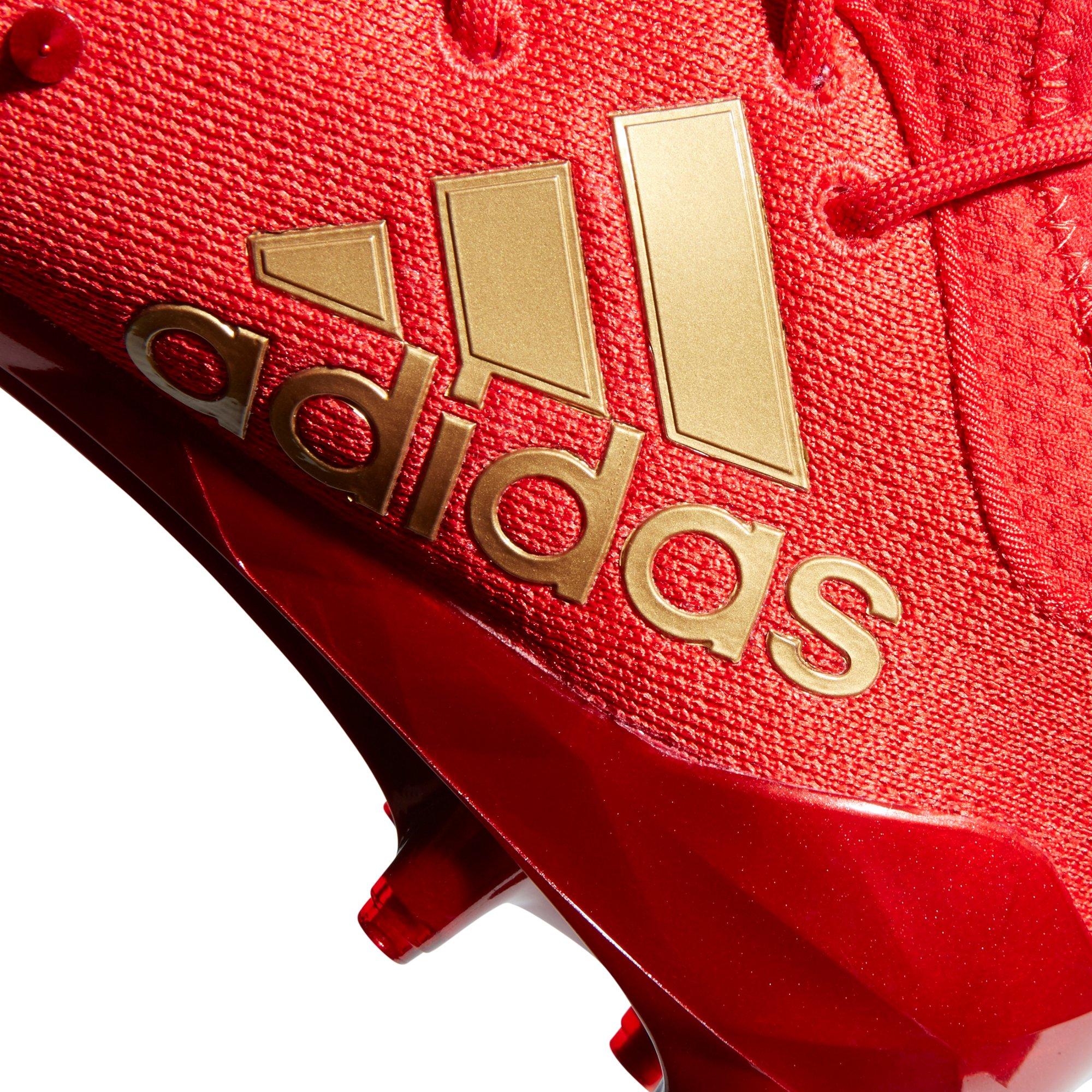 adidas red spike football cleats