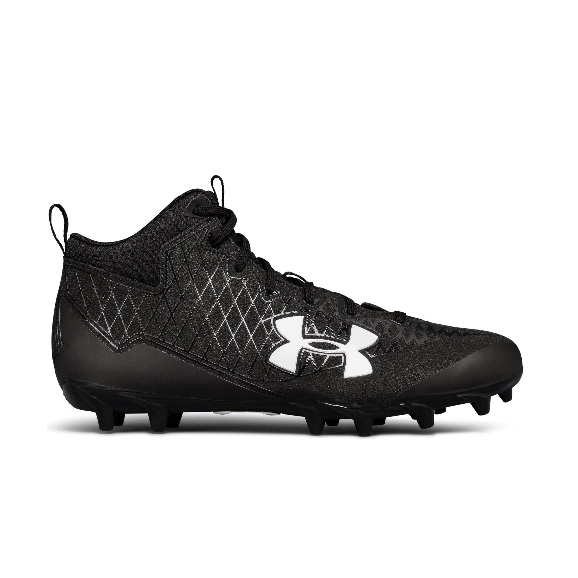 under armour cleats black