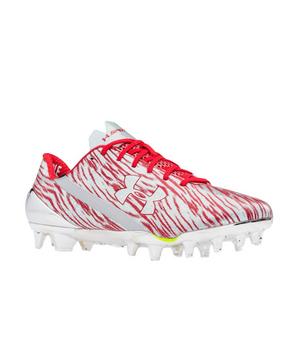 Under Armour Spotlight Silver Red Men S Football Cleats