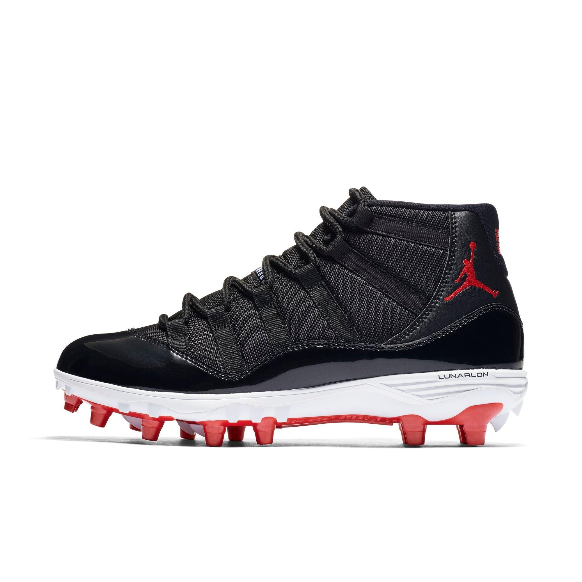 jordan football cleats red