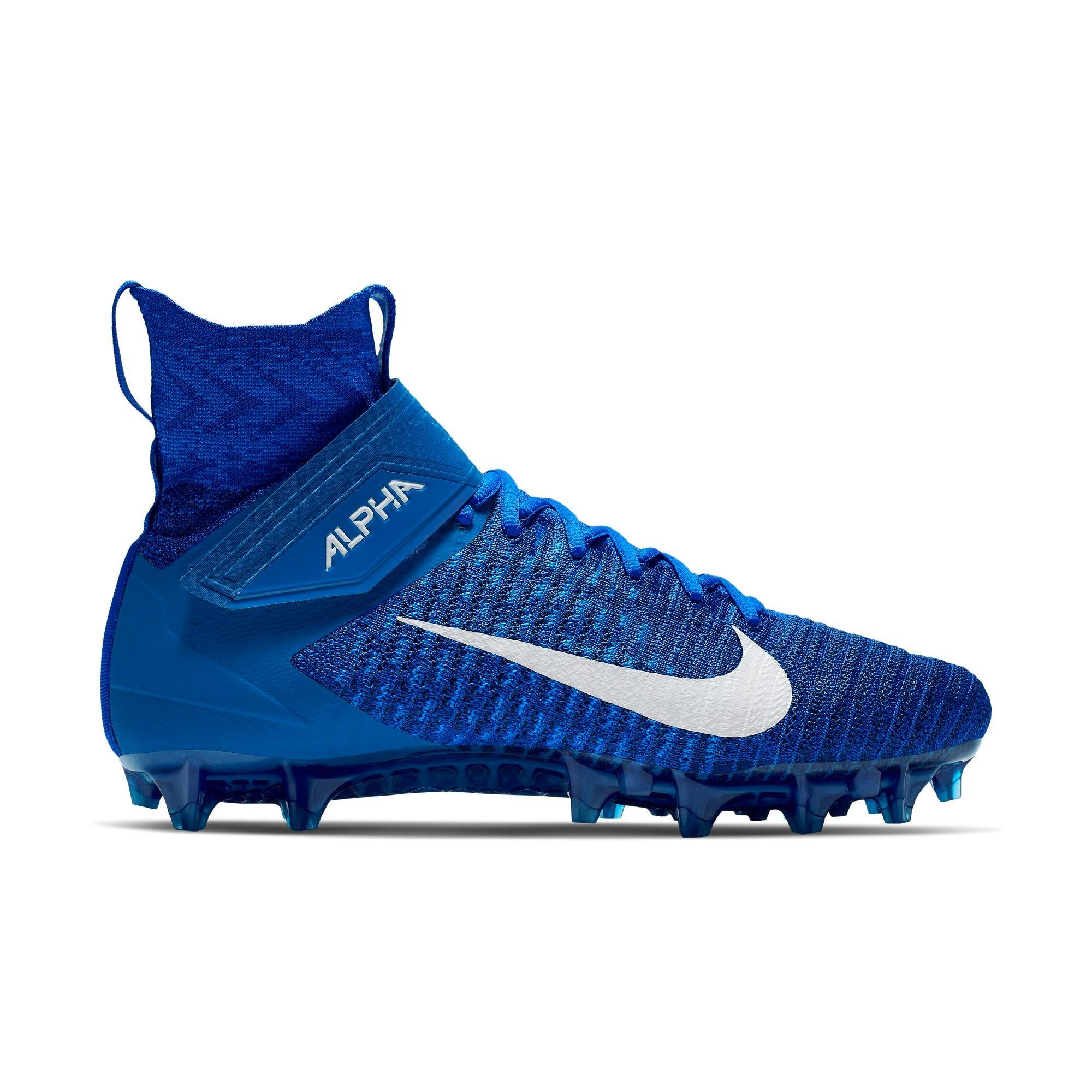 nike alpha menace blue