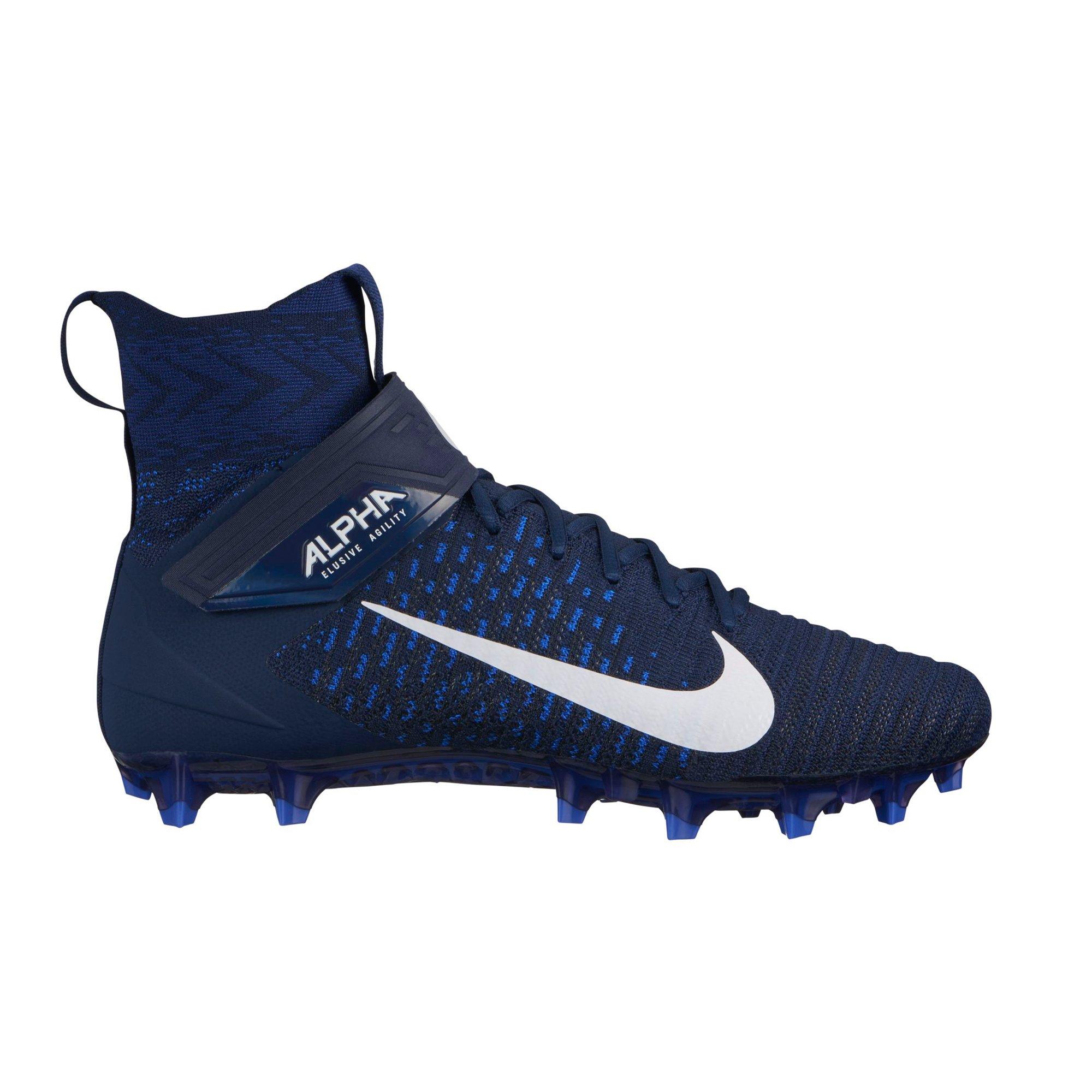 navy blue football cleats
