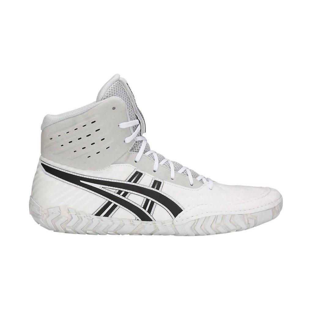 all white asics wrestling shoes