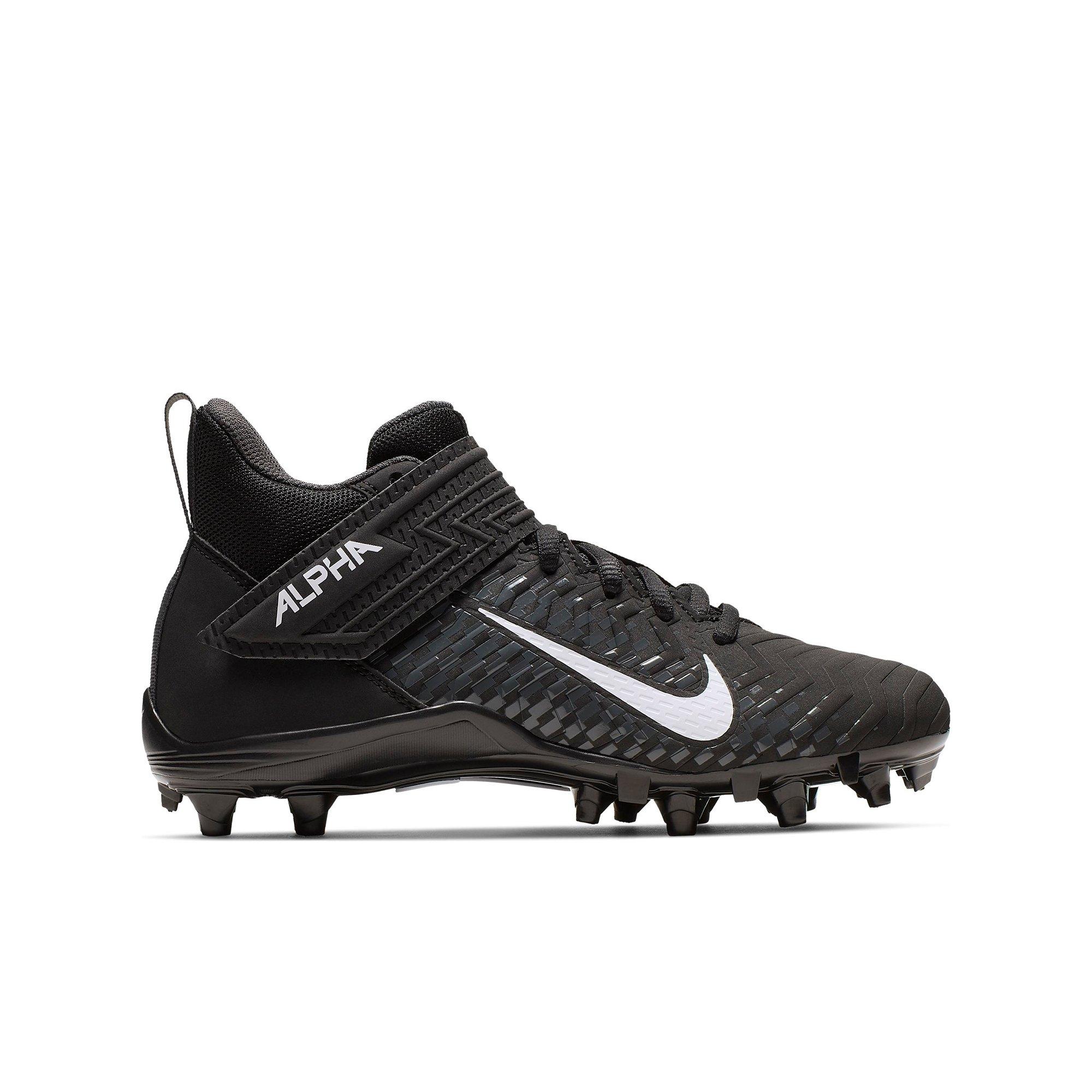 boys wide width football cleats