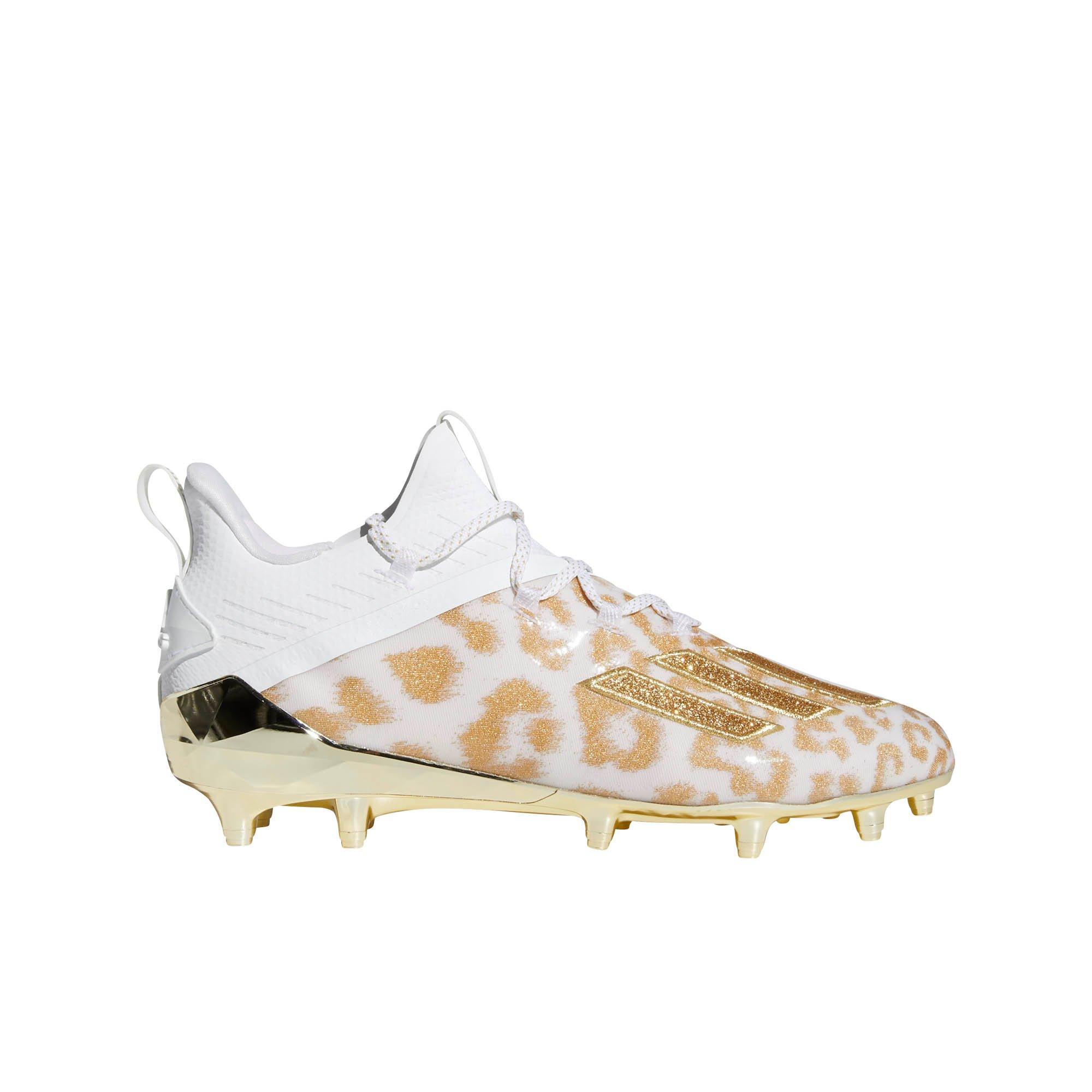 gold jordan football cleats