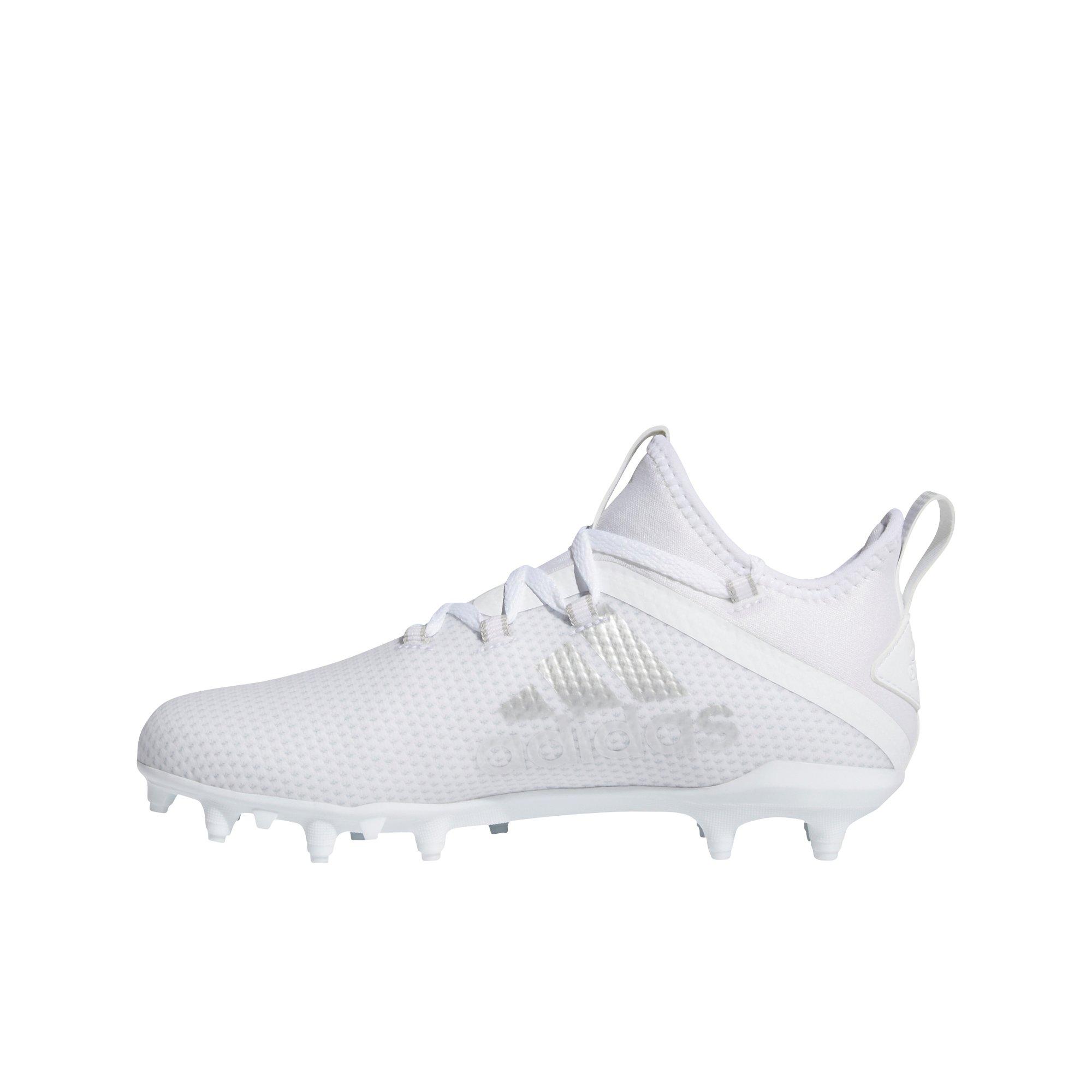 all white football cleats adidas