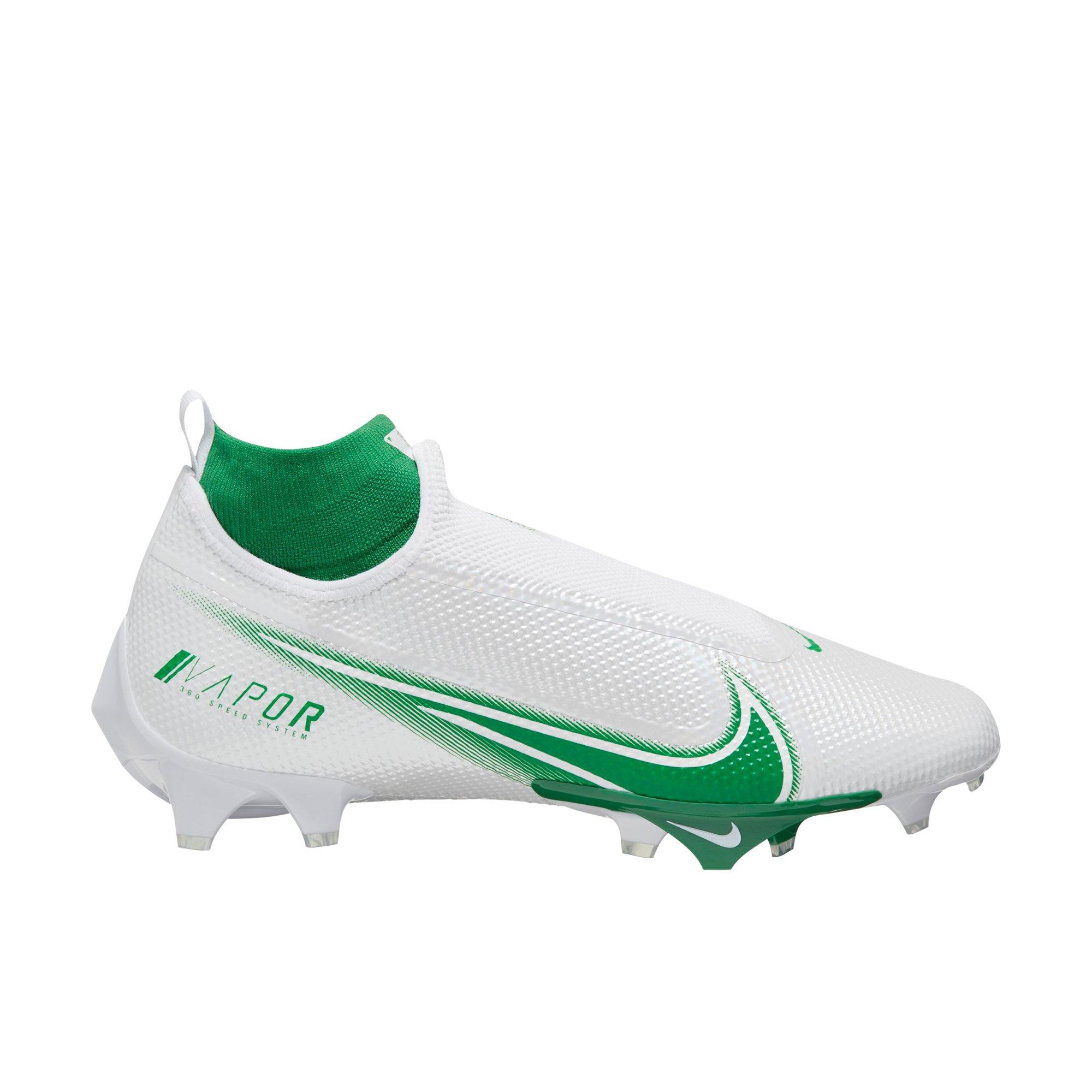 green nike vapor football cleats