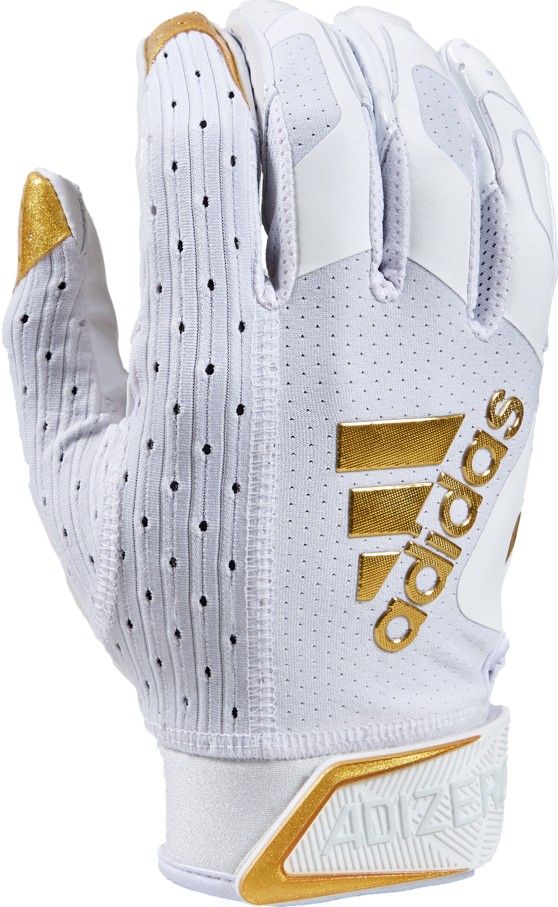 white adidas football gloves