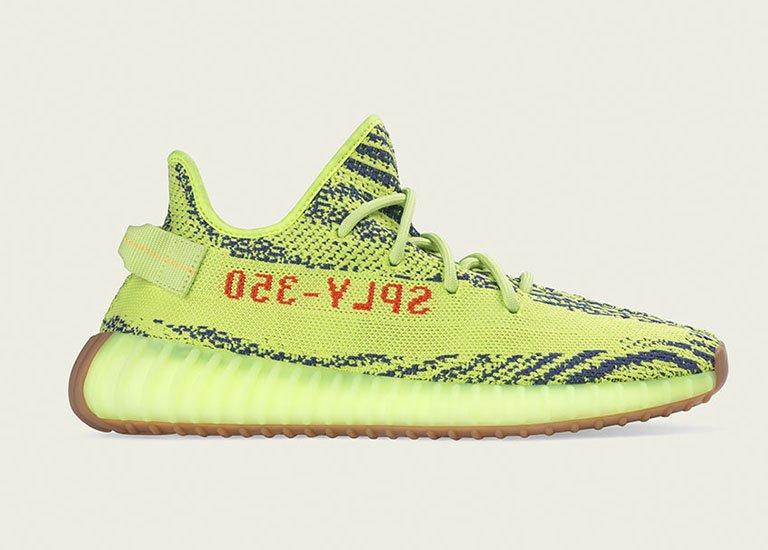 Yeezy Boost 350 V2 Semi-Frozen Yellow 