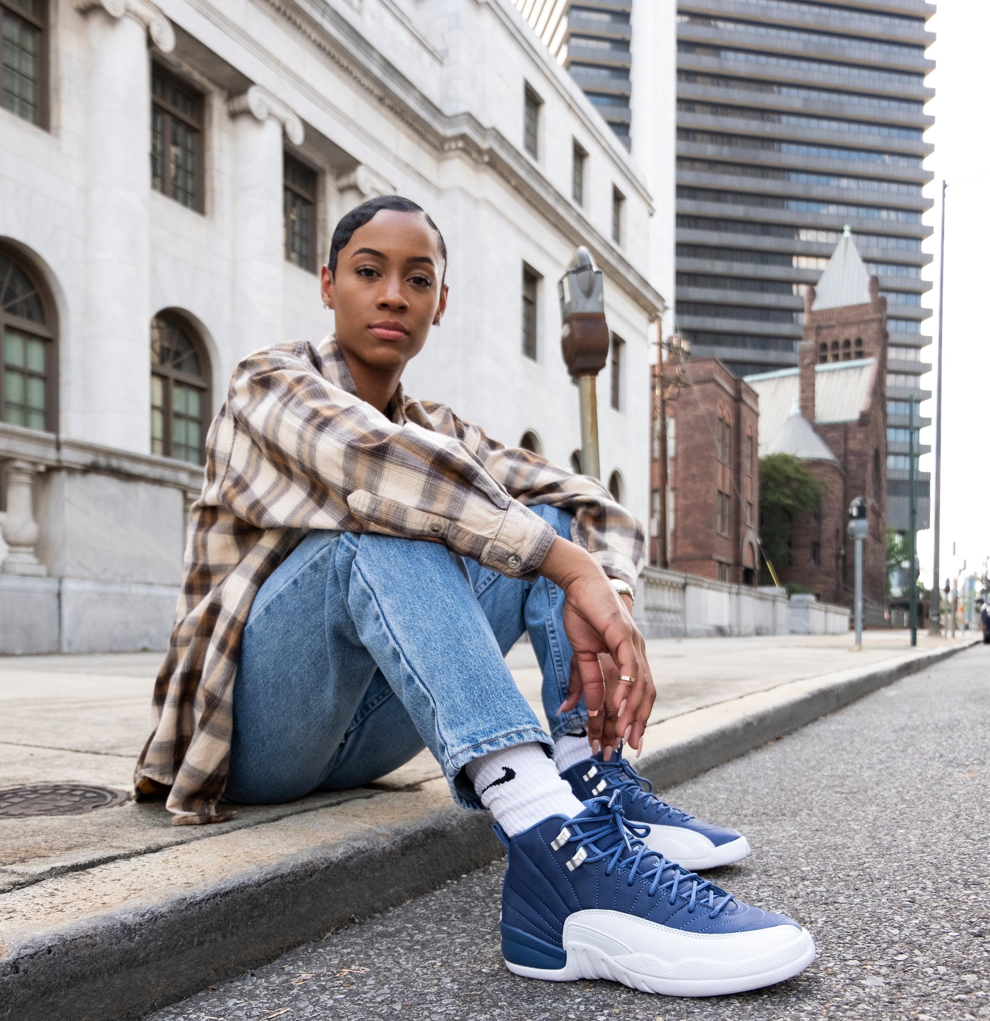 Jordan 12 sale in blue