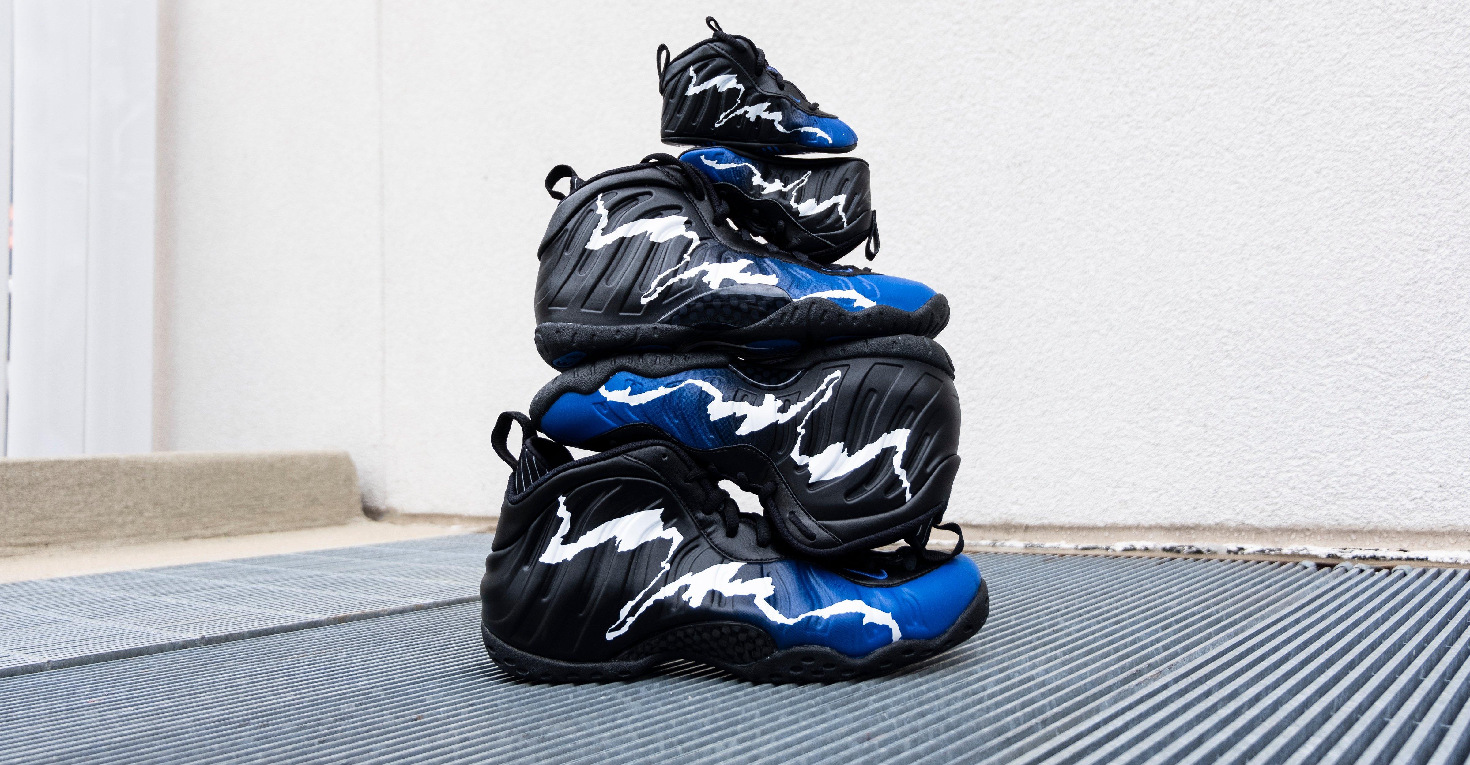 nike foamposite hibbett sports