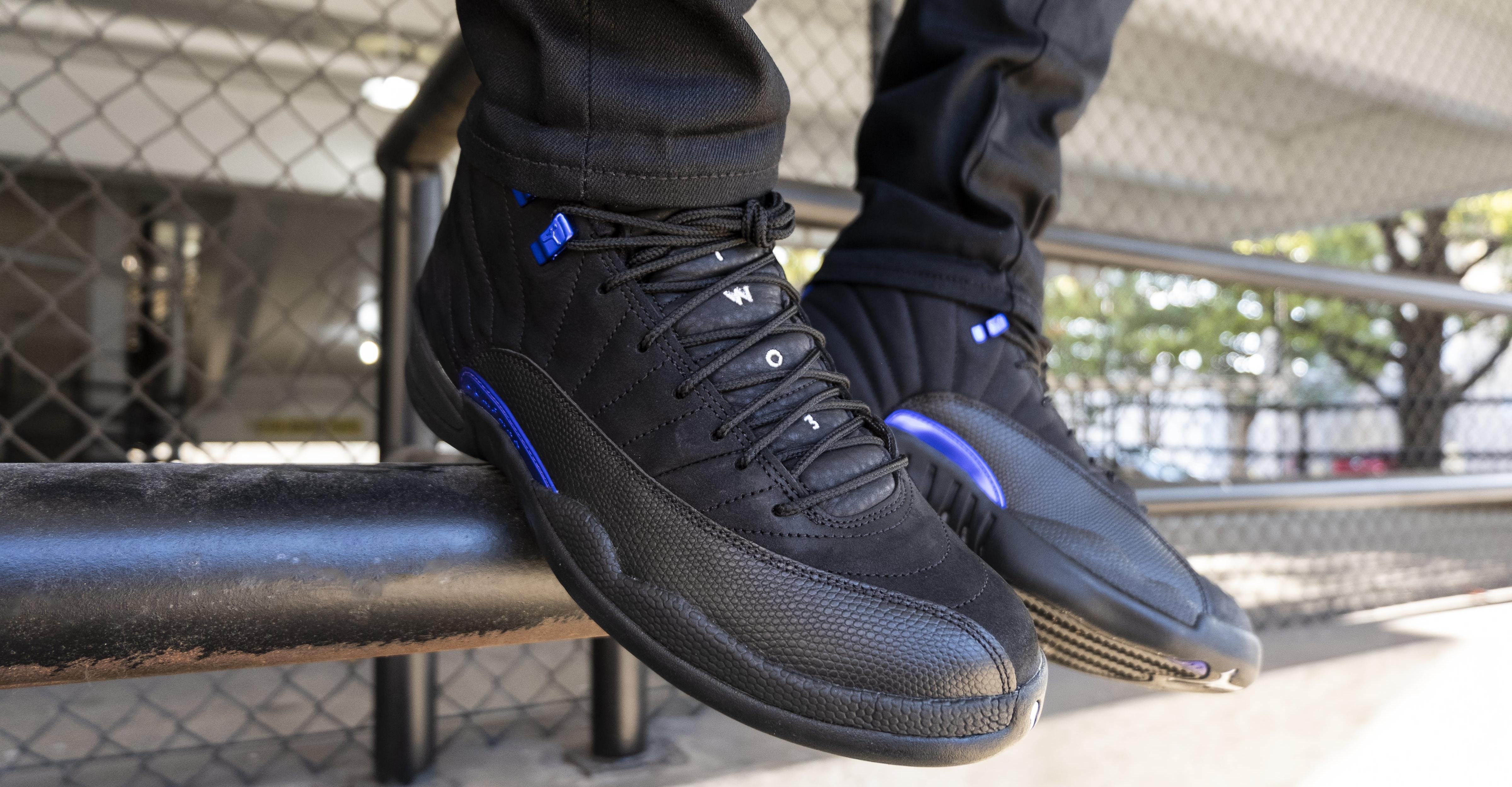 All black shop 12s men