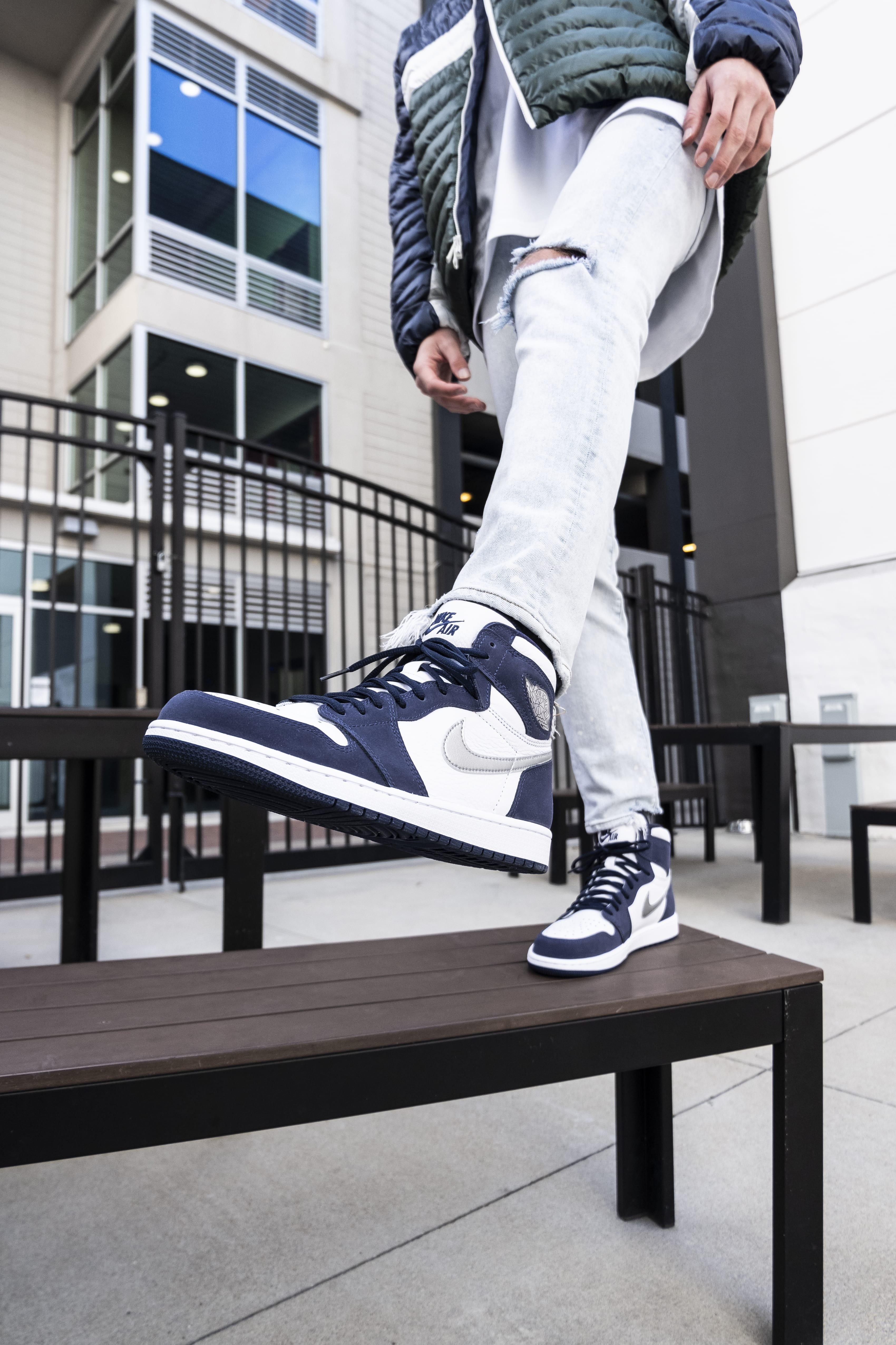 midnight navy jordan 1 high