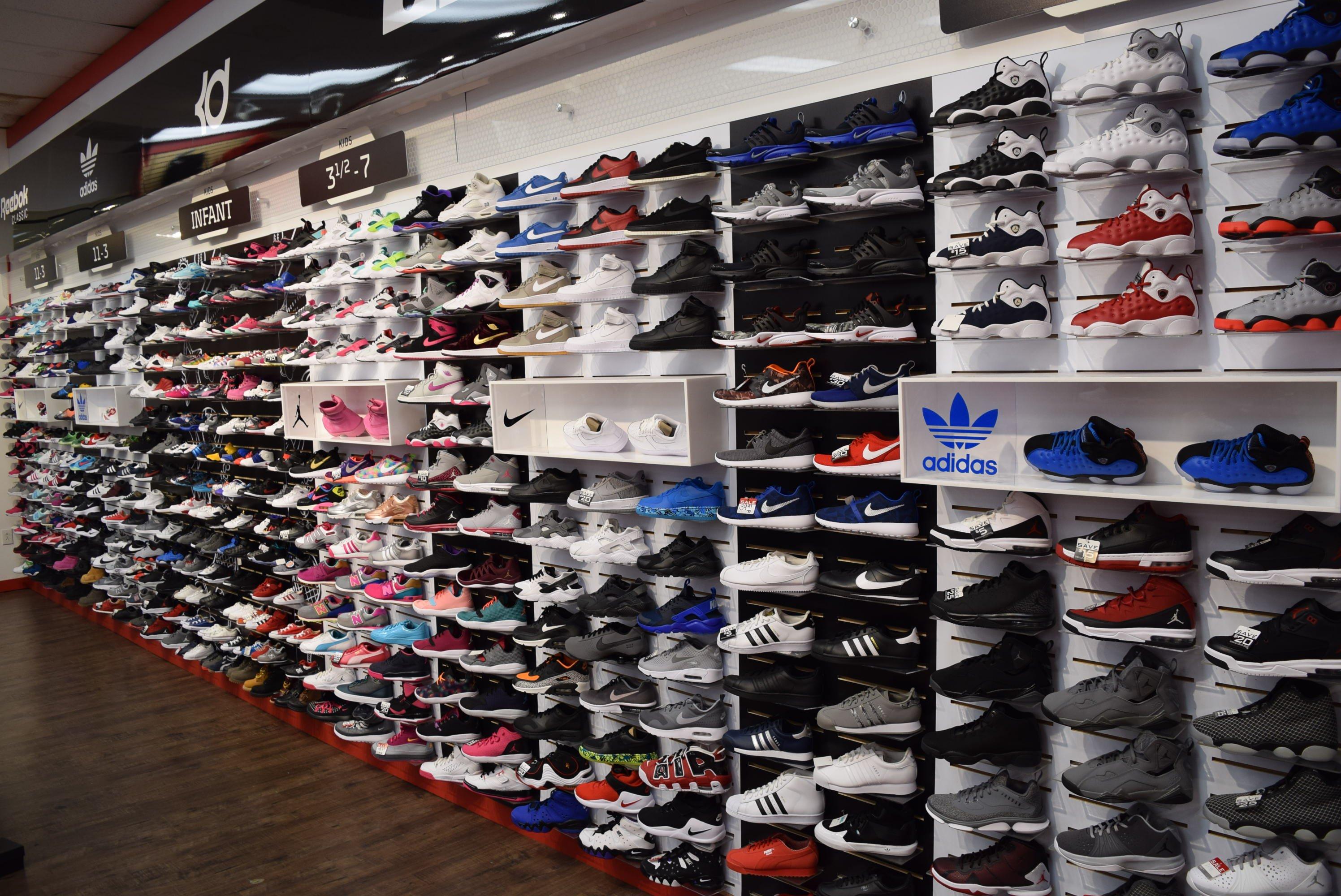 athletic shoe retailers