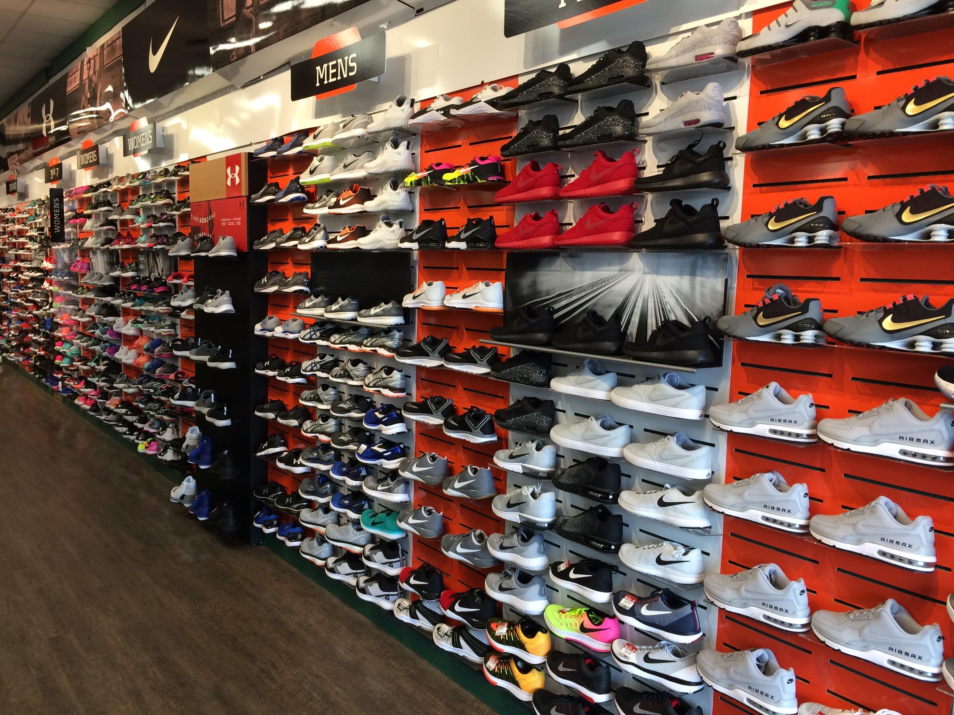 athletic shoe stores