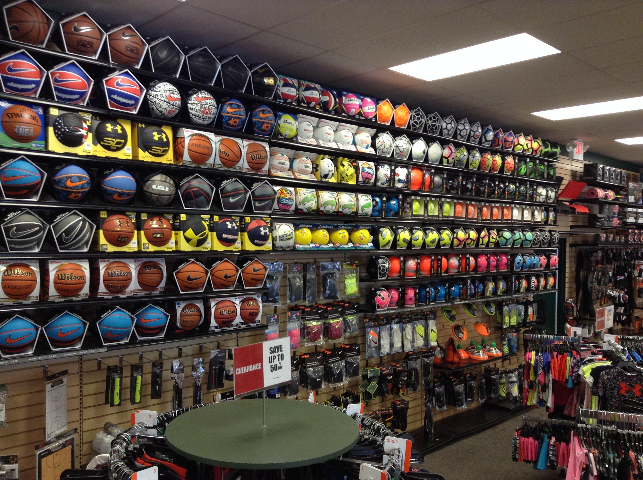 sports gear stores