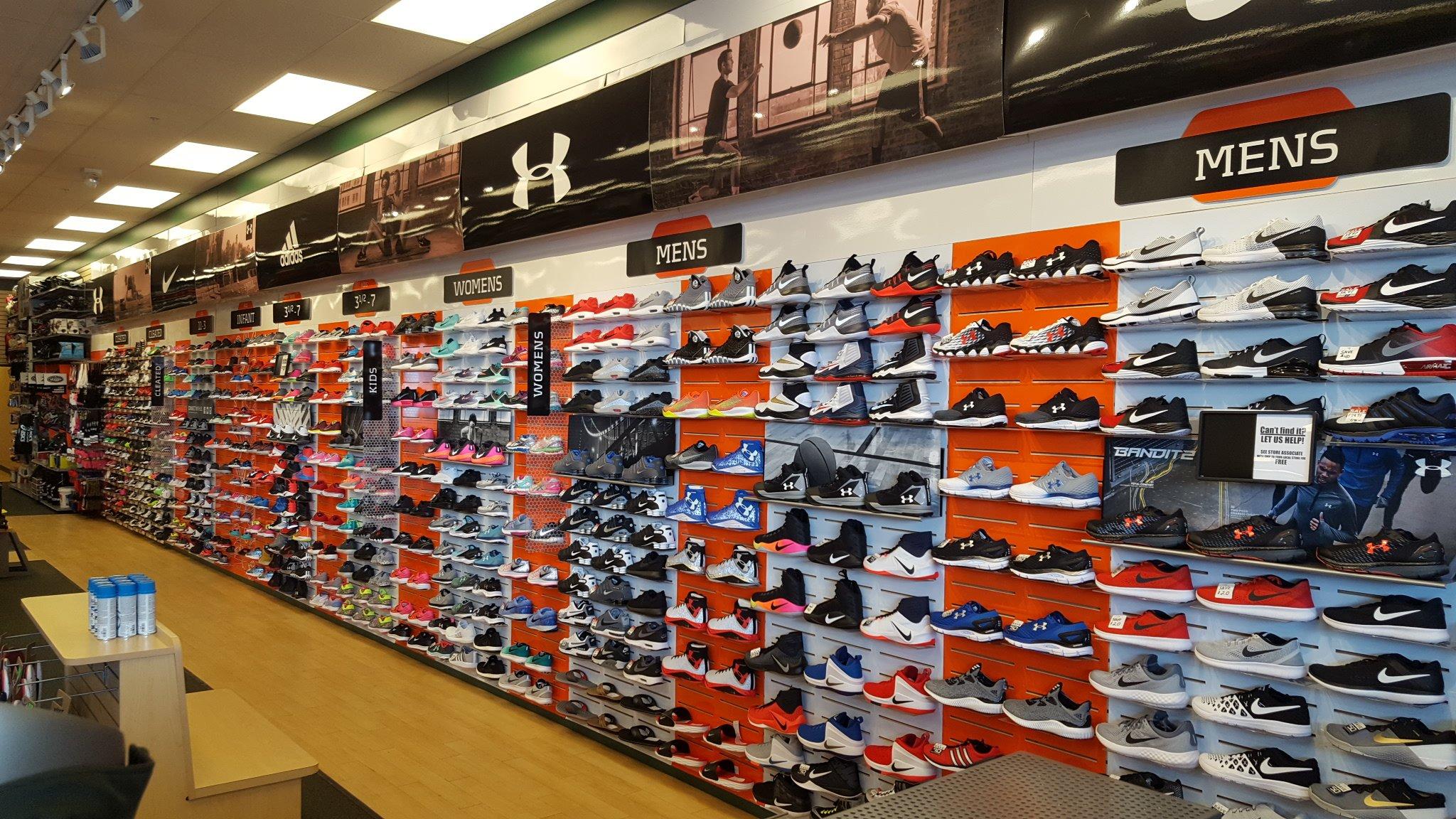 athletic shoe stores