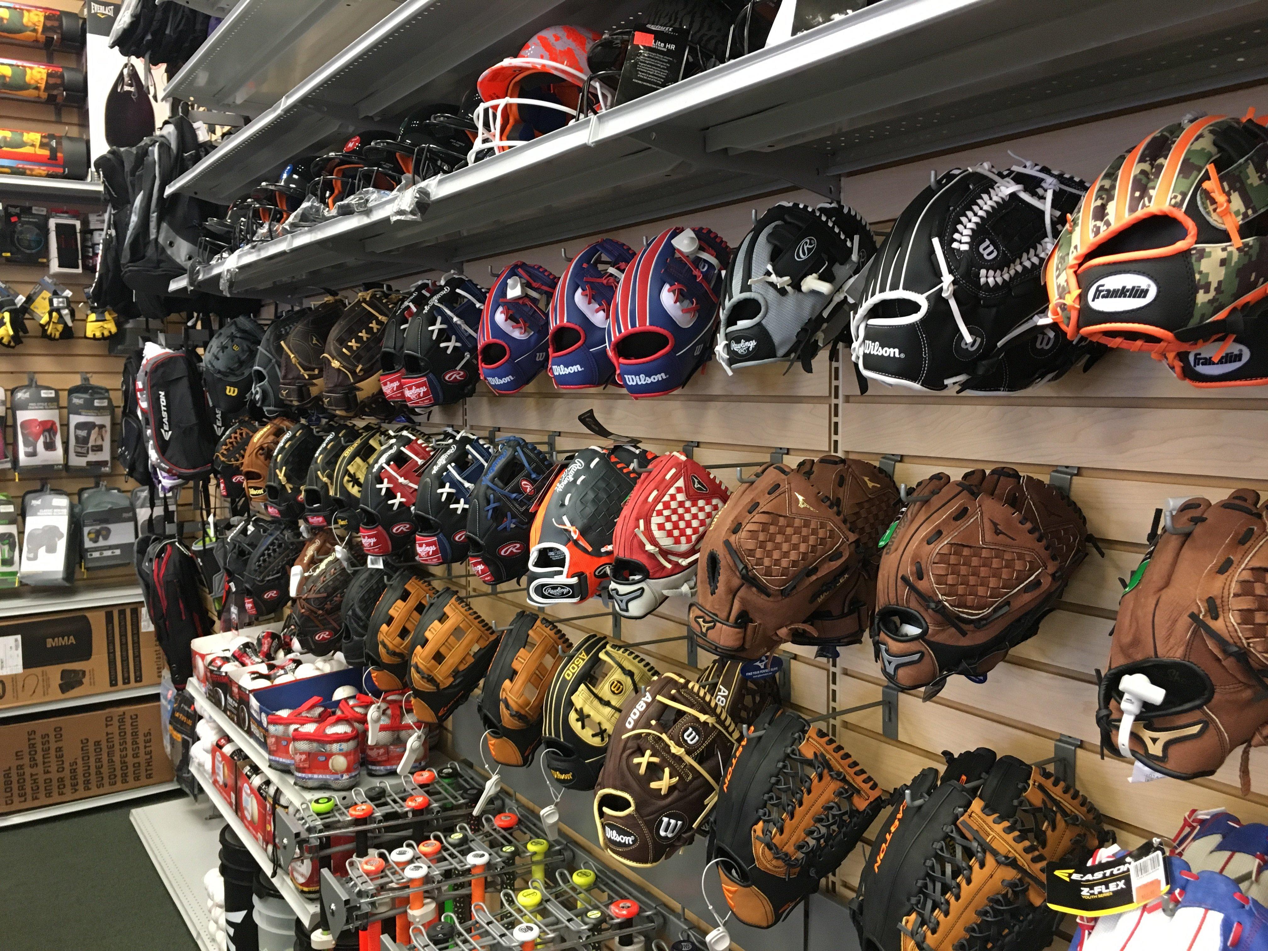 athletic equipment stores