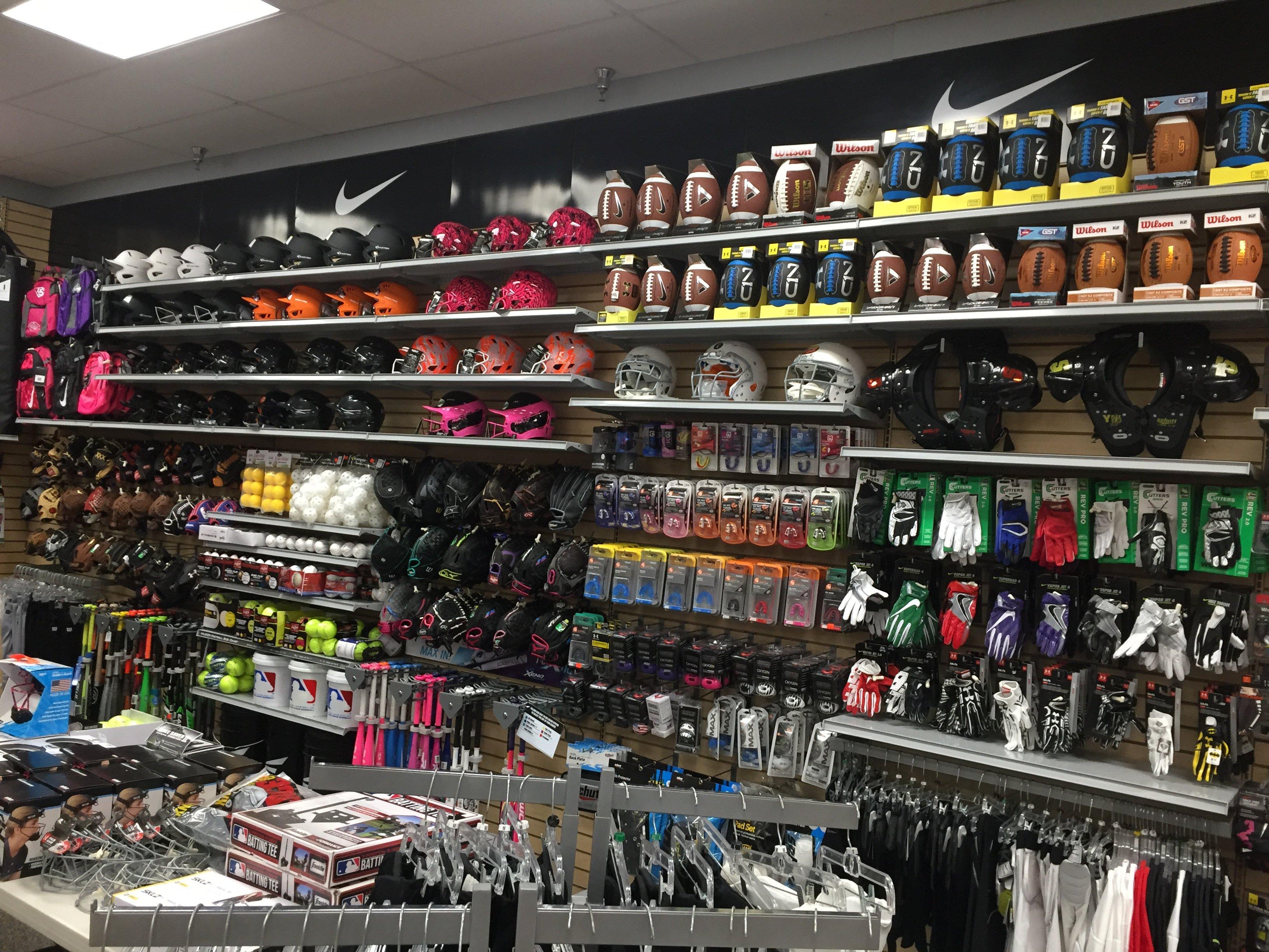sports gear stores