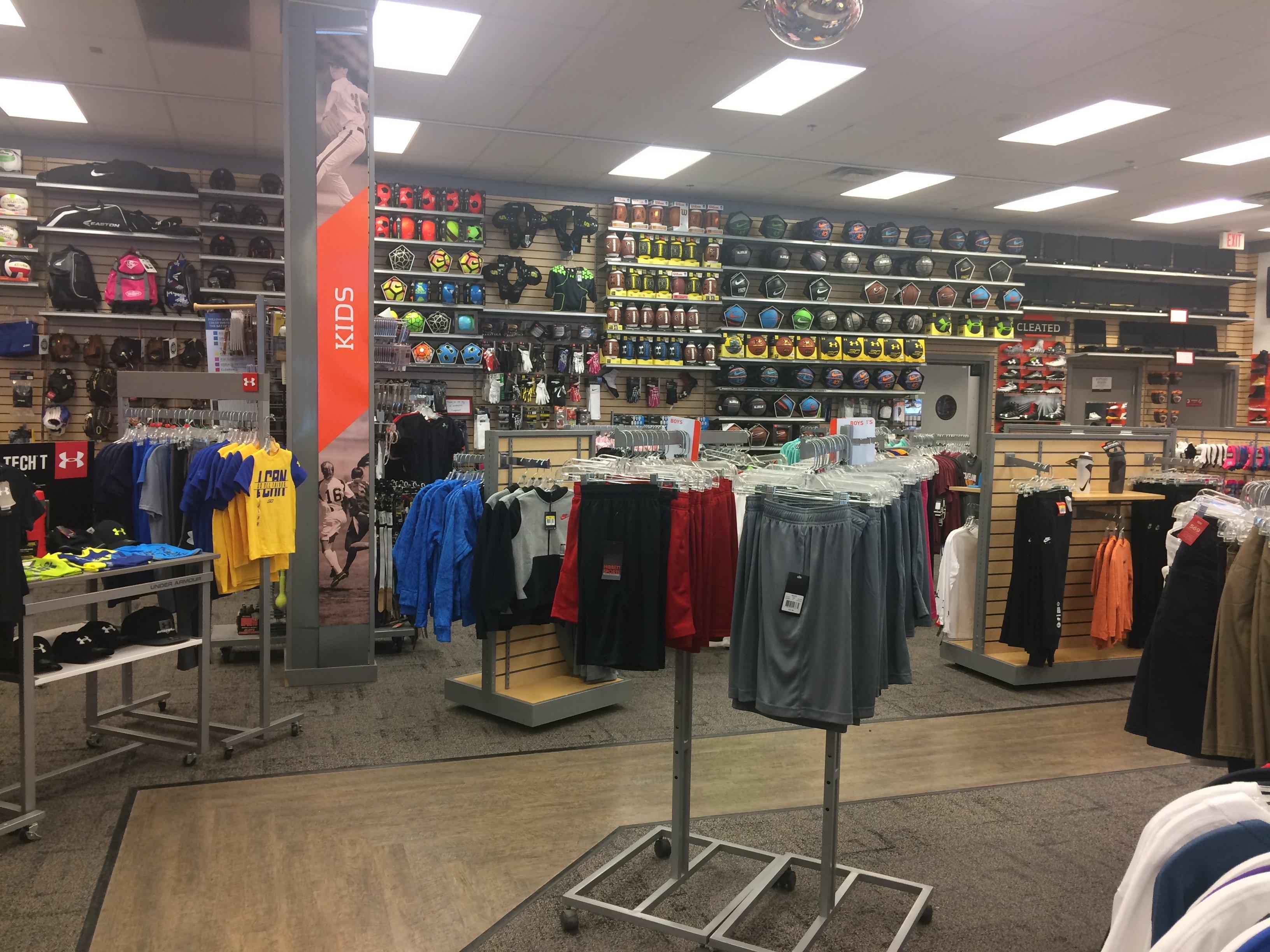 sports attire stores