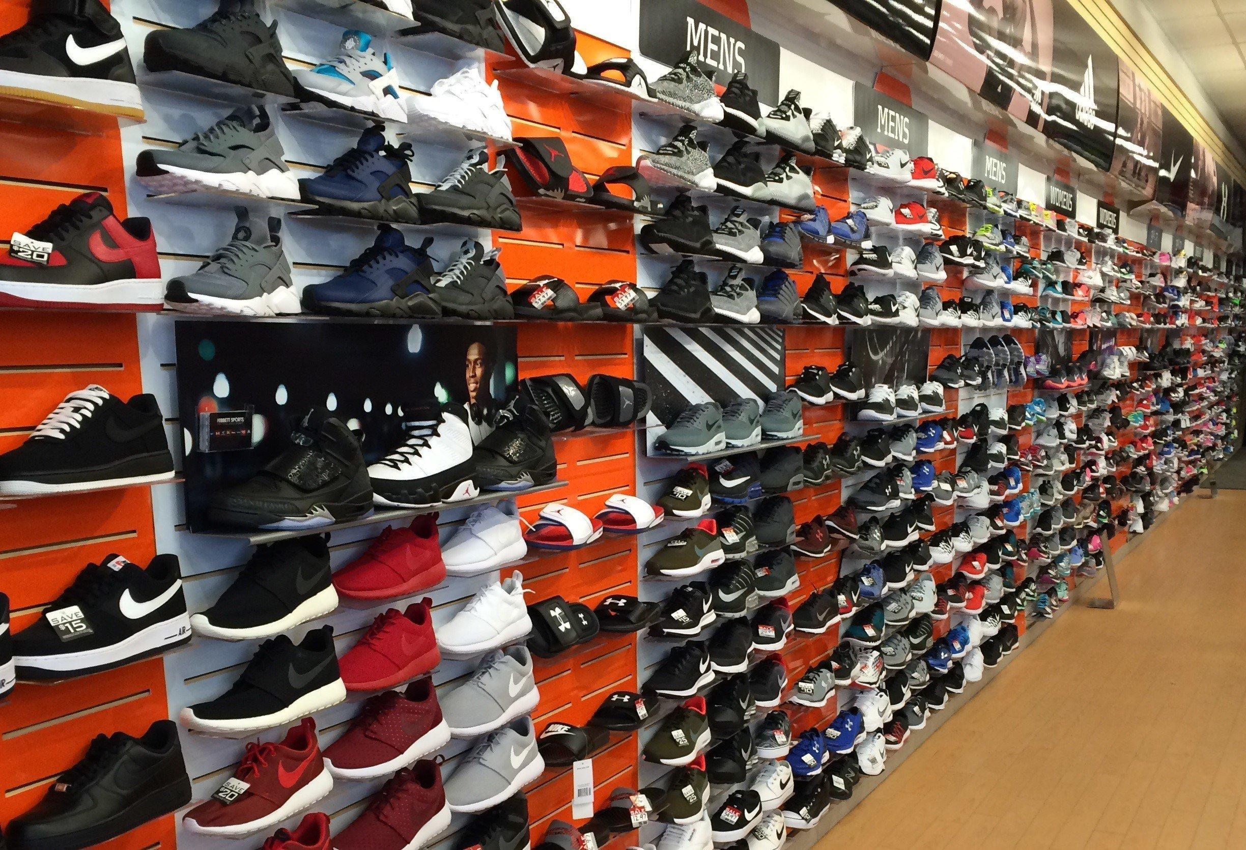 athletic footwear stores near me