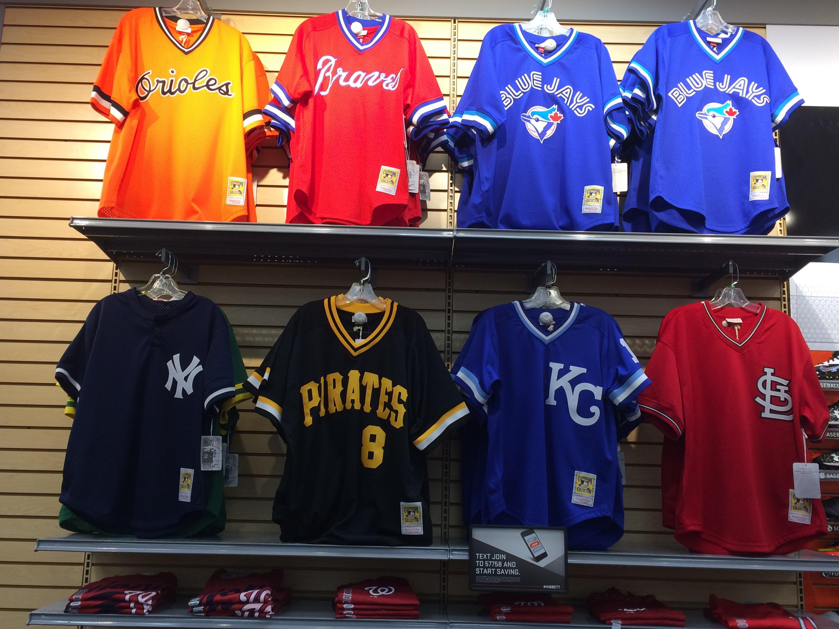 hibbett sports baseball jerseys