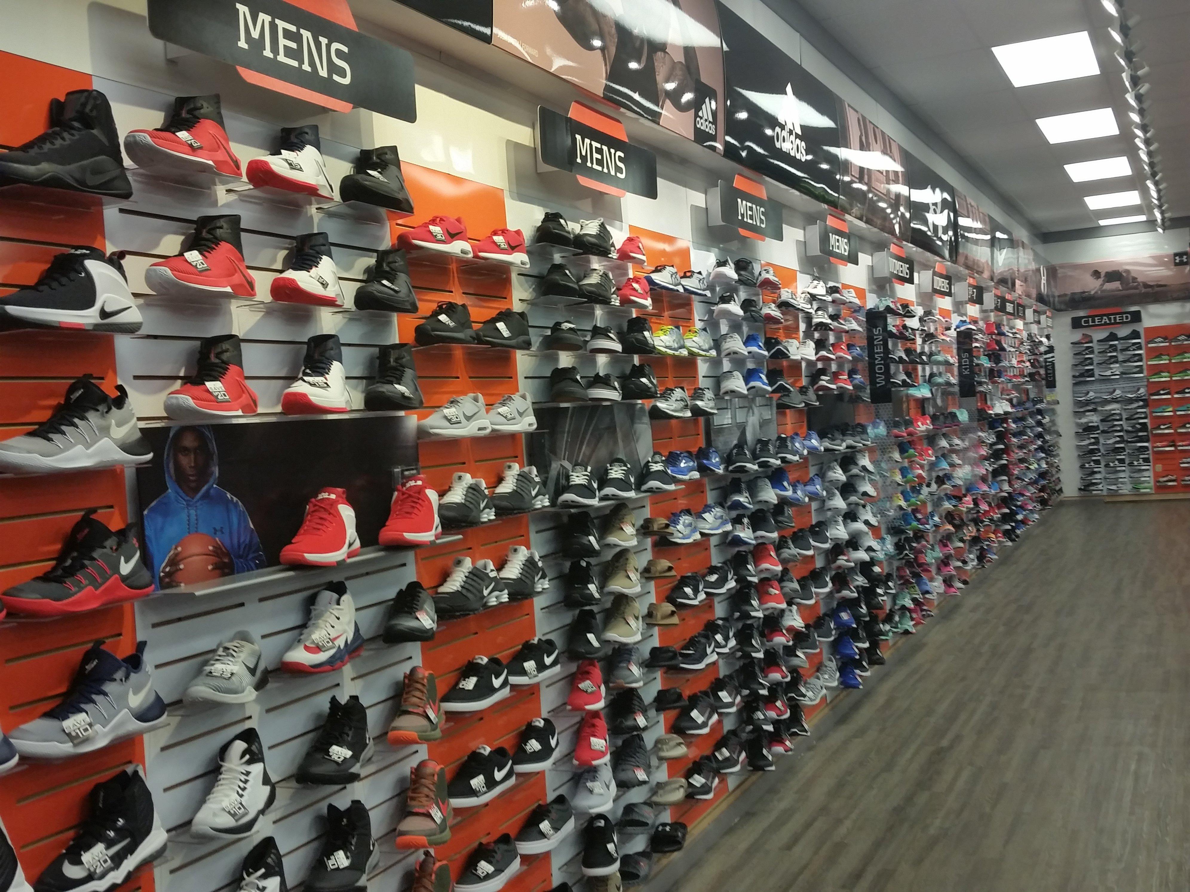 athletic shoe stores