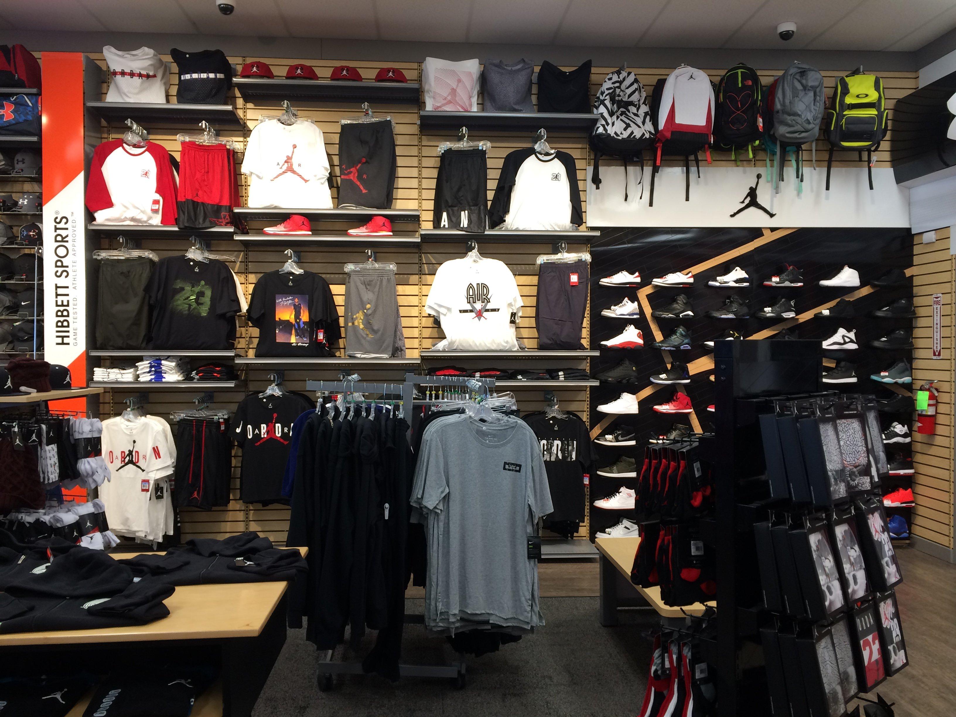 sports clothes shop