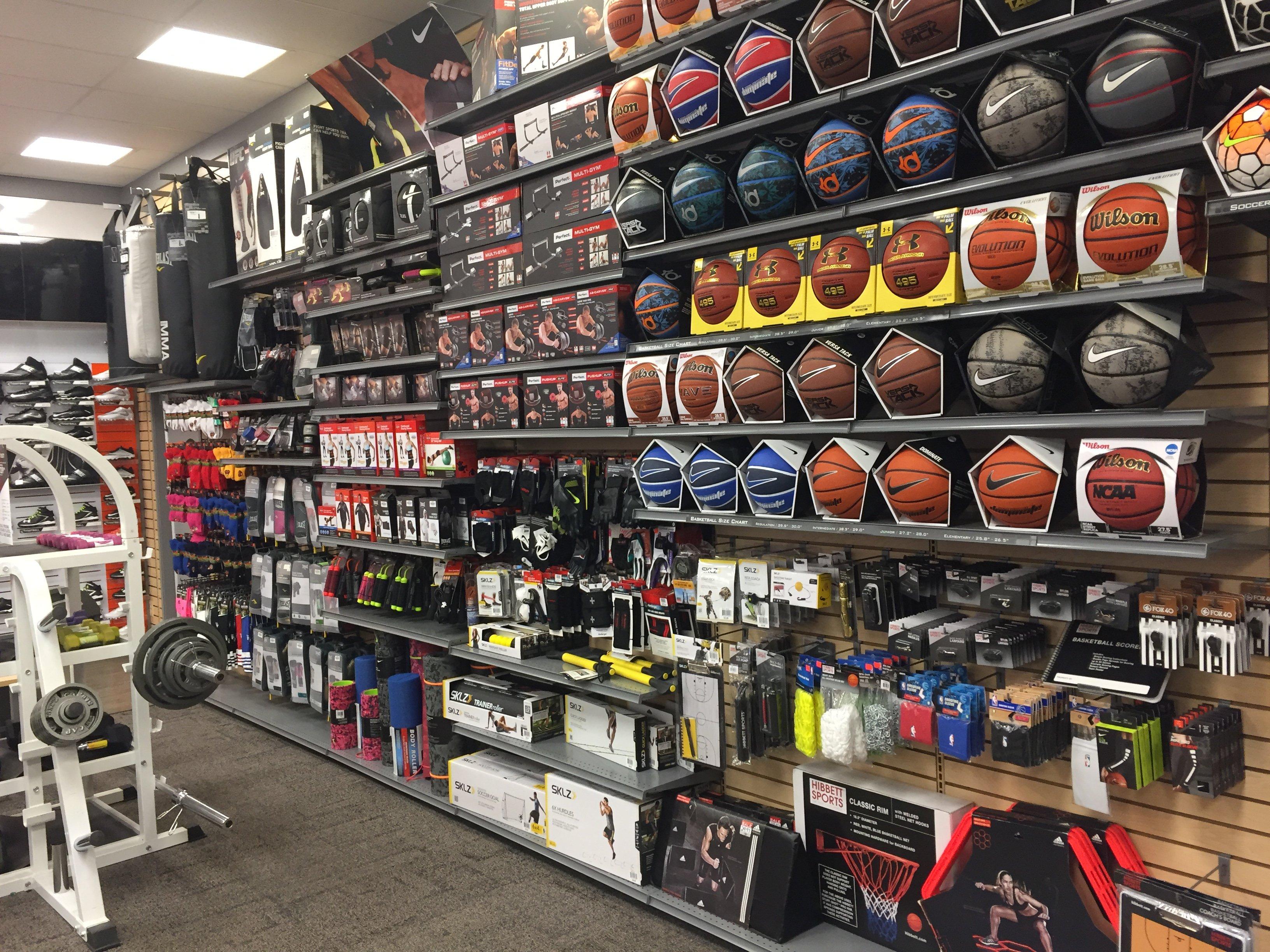 sports attire stores