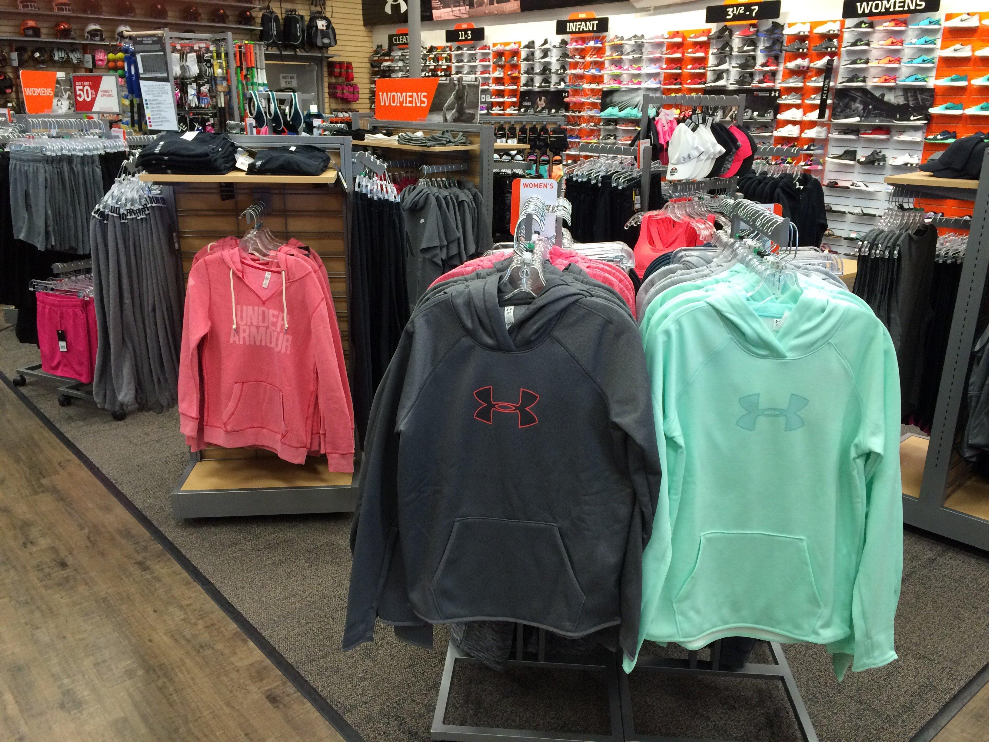 hibbett sports womens clothing