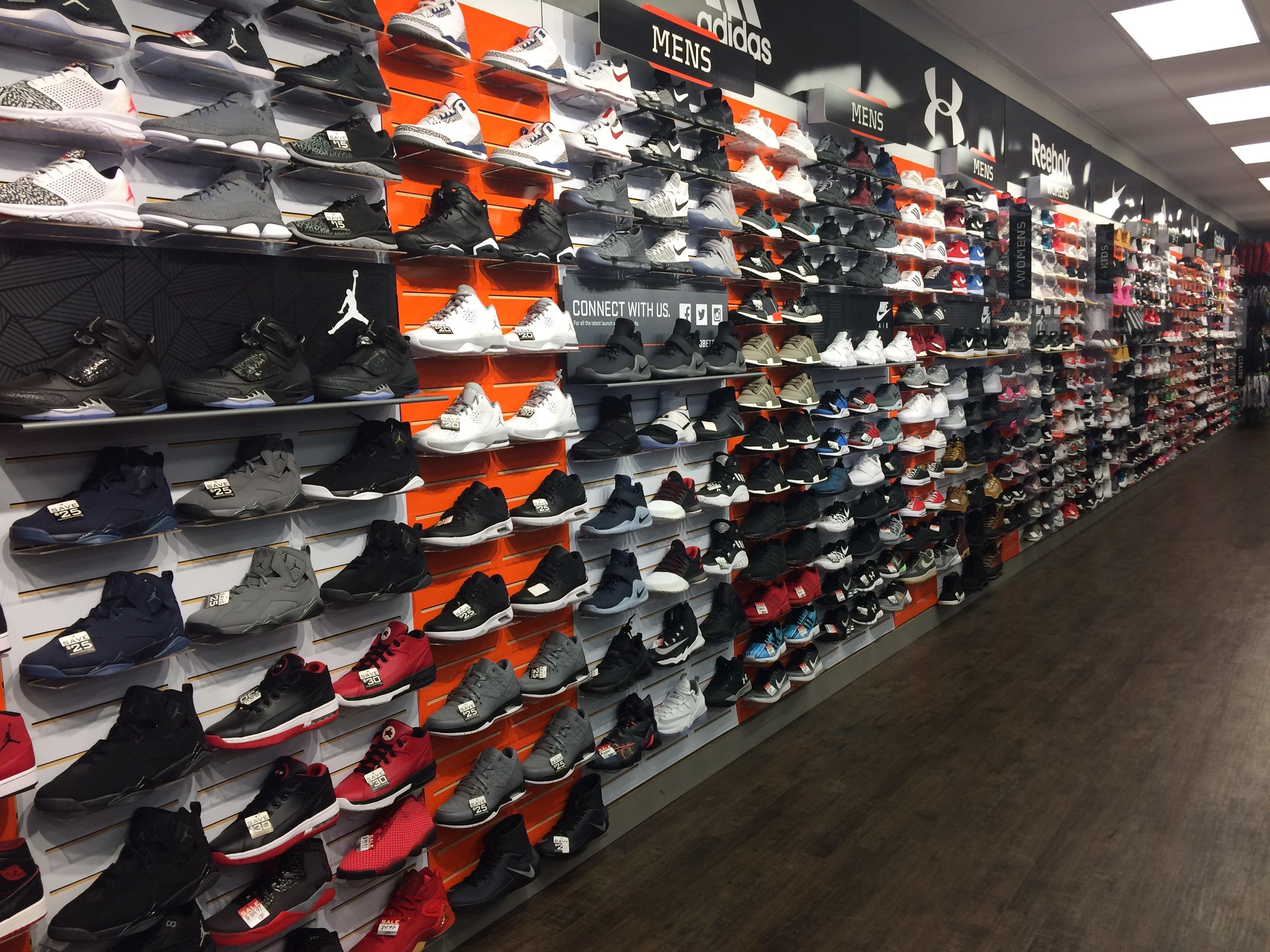 athletic footwear stores near me