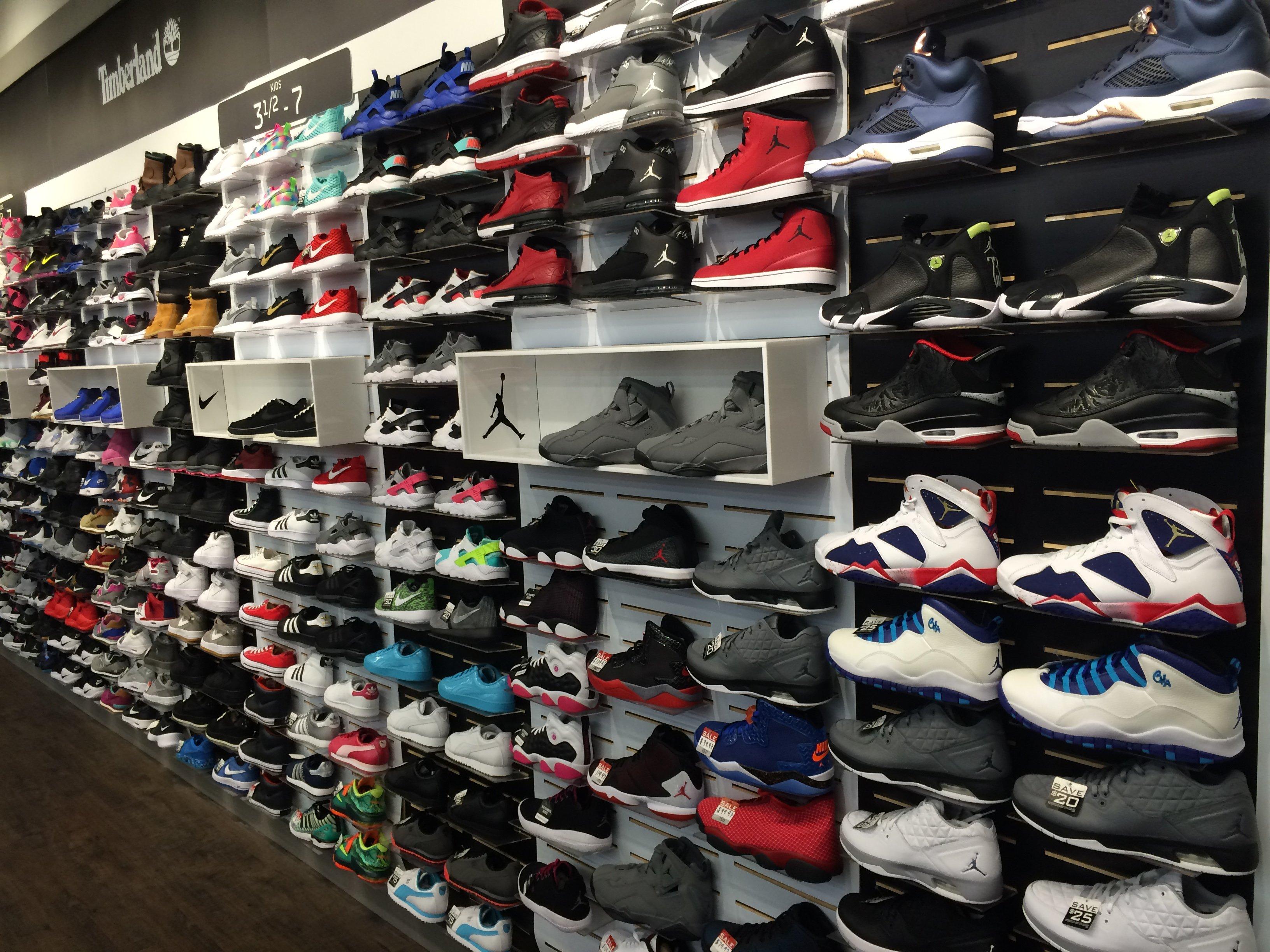 nearest sneaker store