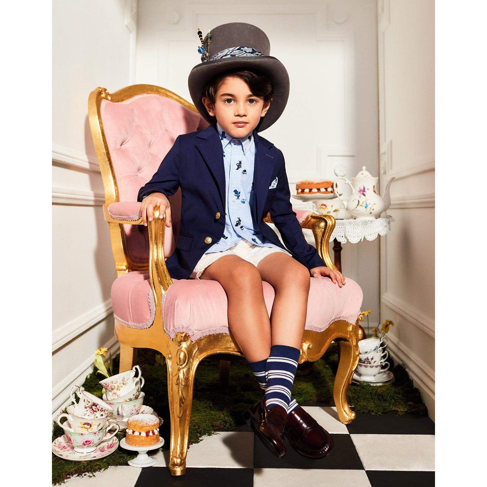 Disney Alice in Wonderland Mad Hatter Oxford Shirt image number 0
