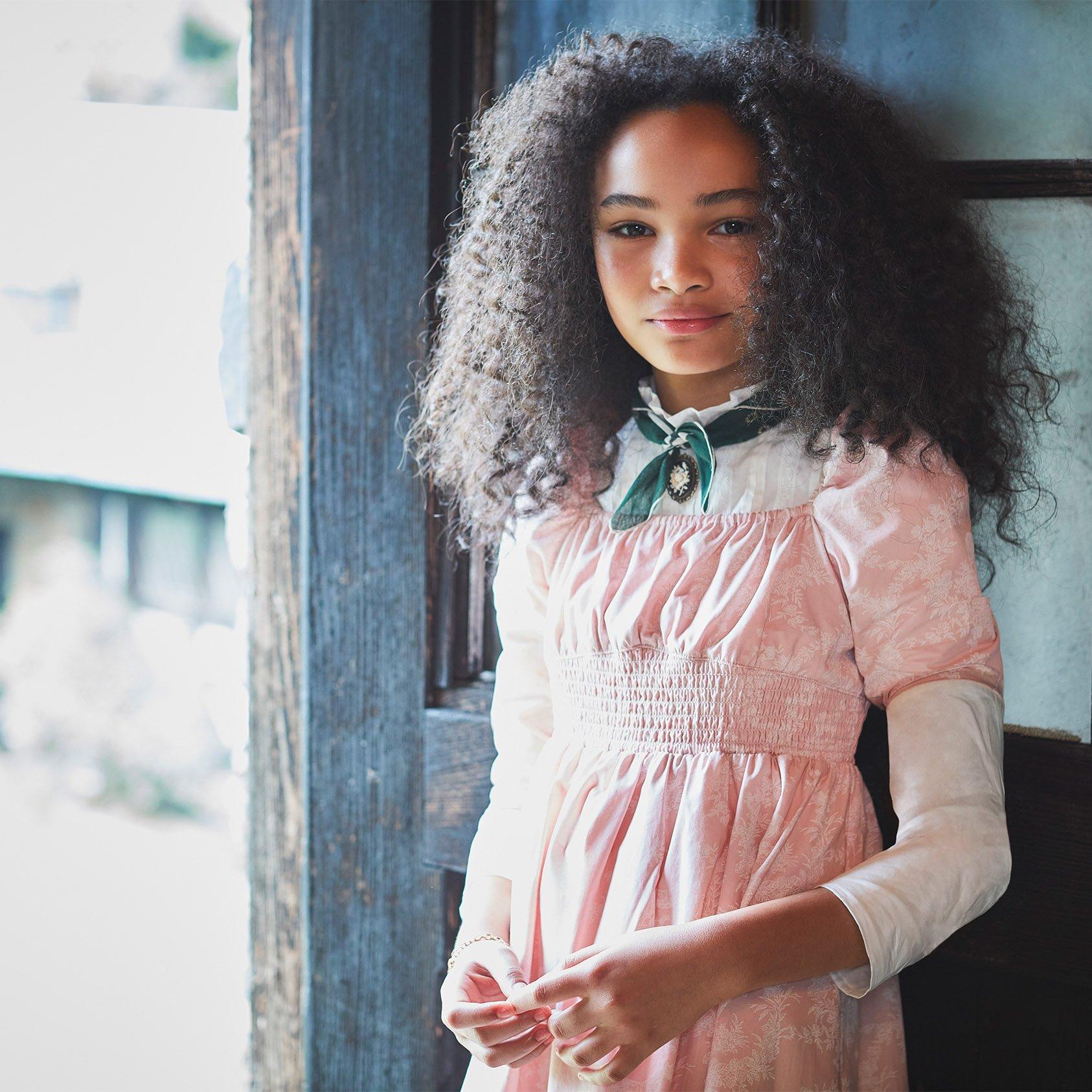 Floral Equestrian Smocked Waist Dress  image number 3