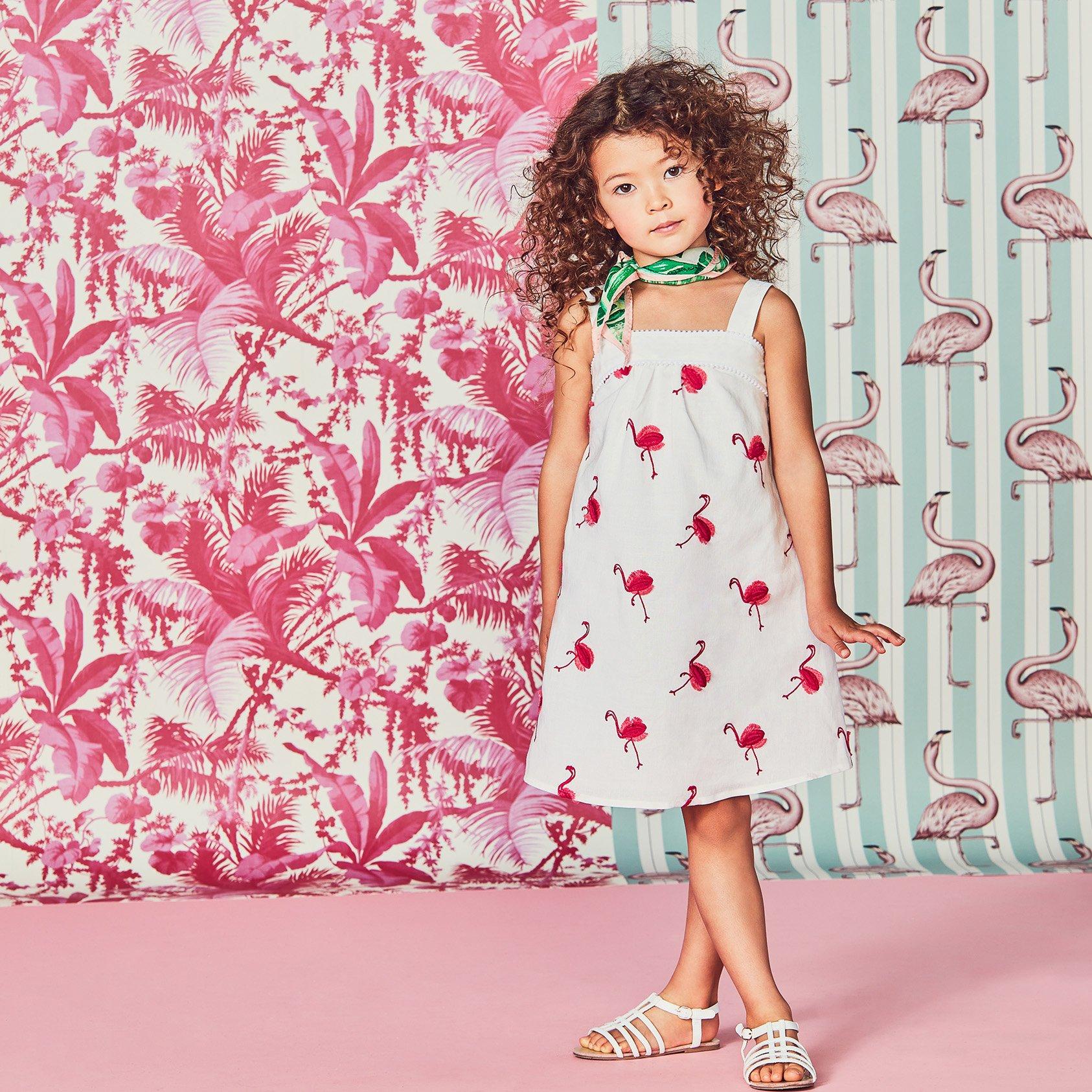 Flamingo dresses for toddlers outlet