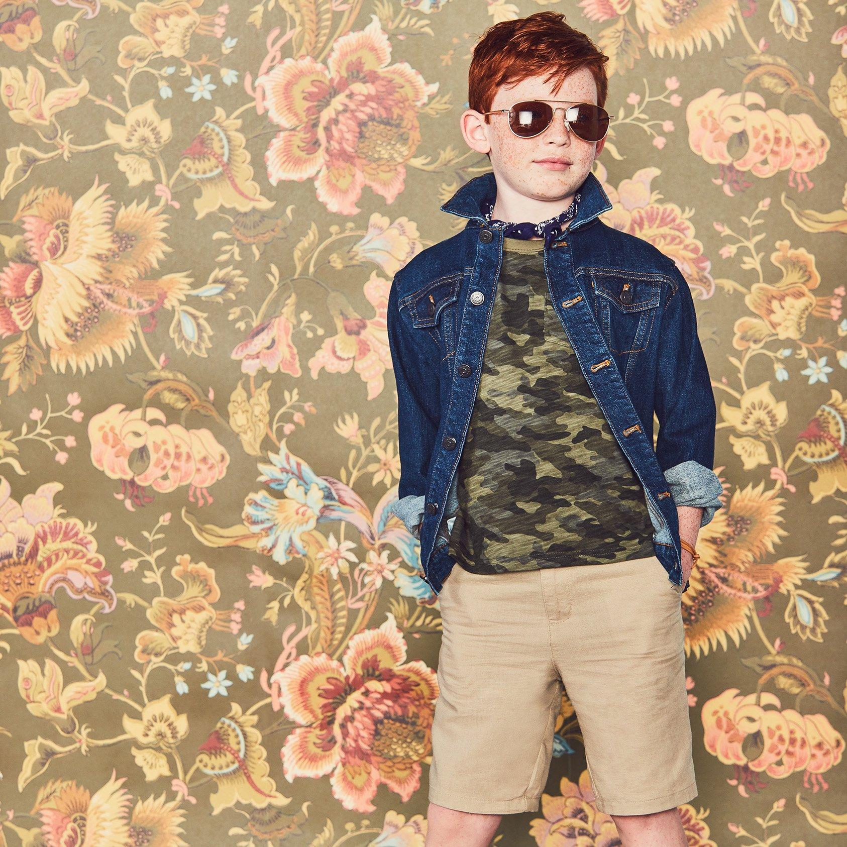 Camo Slub Pocket Tee image number 1