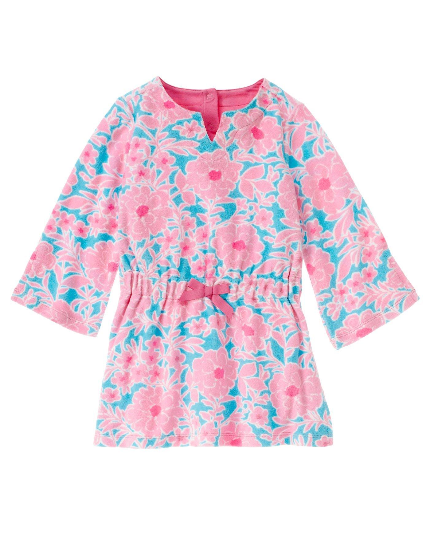 Floral Terry Swim Cover-Up image number 0