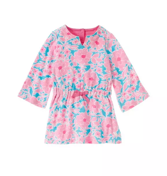 Floral Terry Swim Cover-Up image number 0