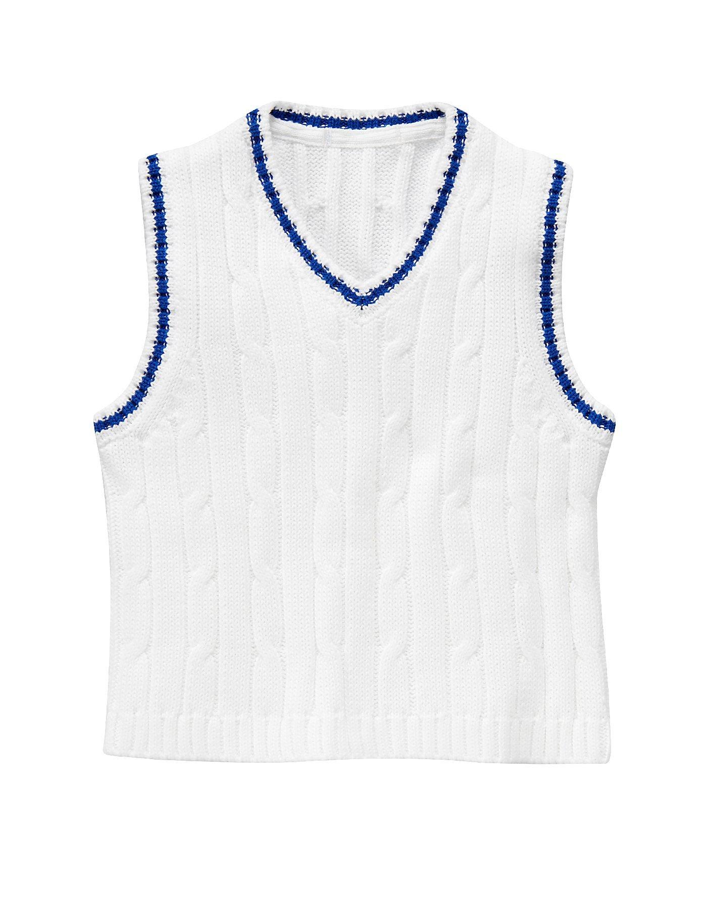 Cable Sweater Vest image number 0