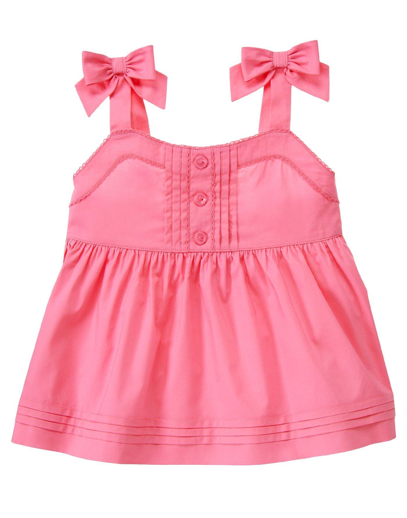 Bow Pintucked Top image number 0