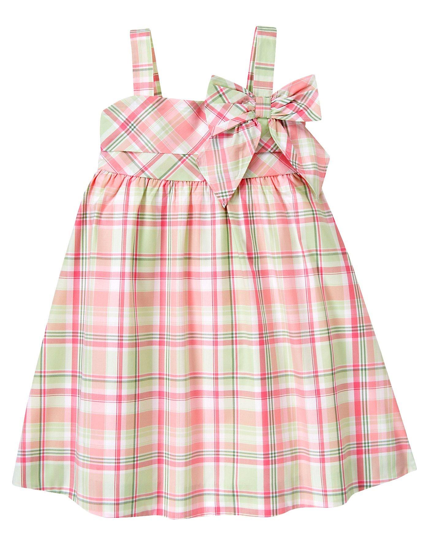 Bow Plaid Dress image number 0
