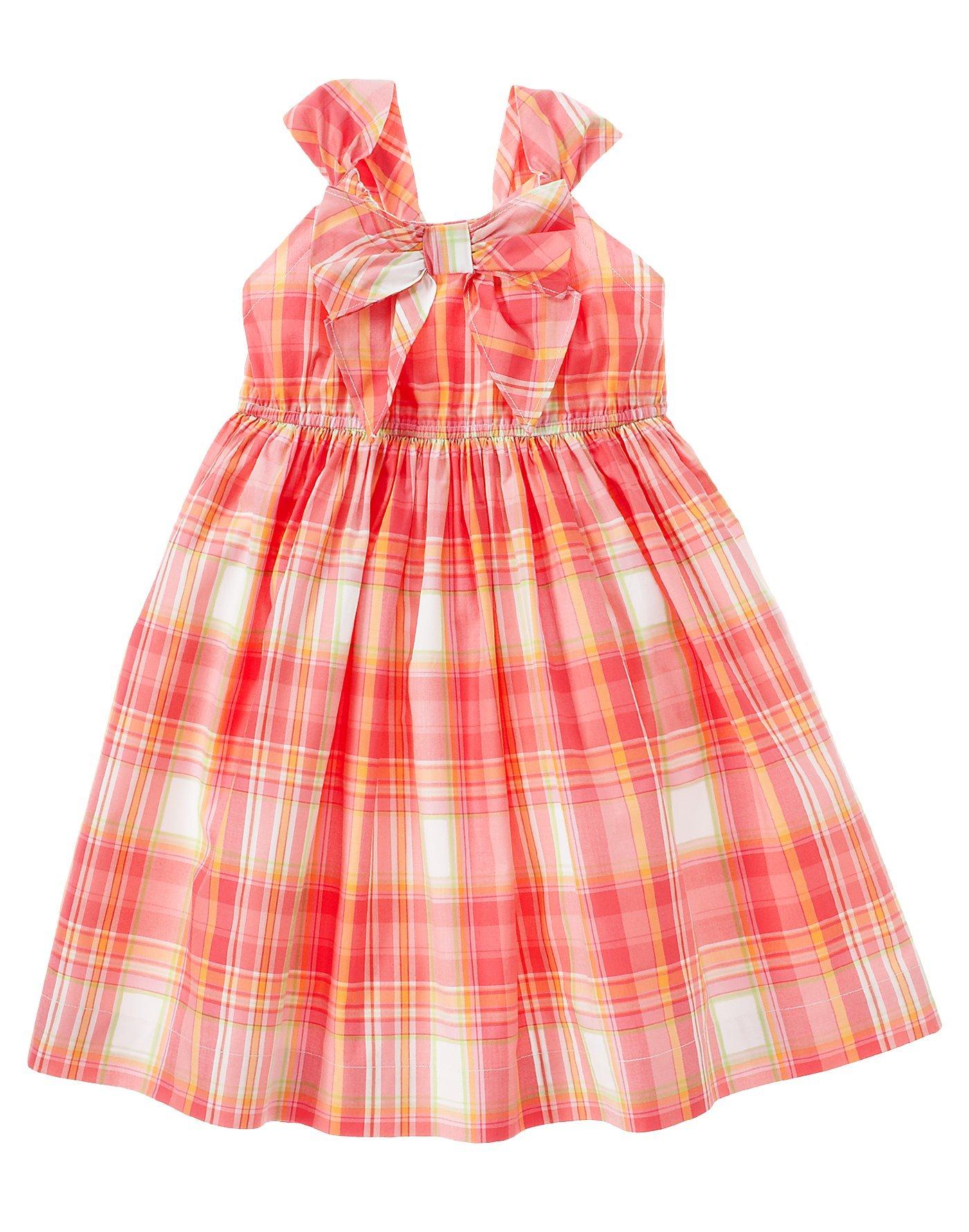 Bow Plaid Dress image number 0